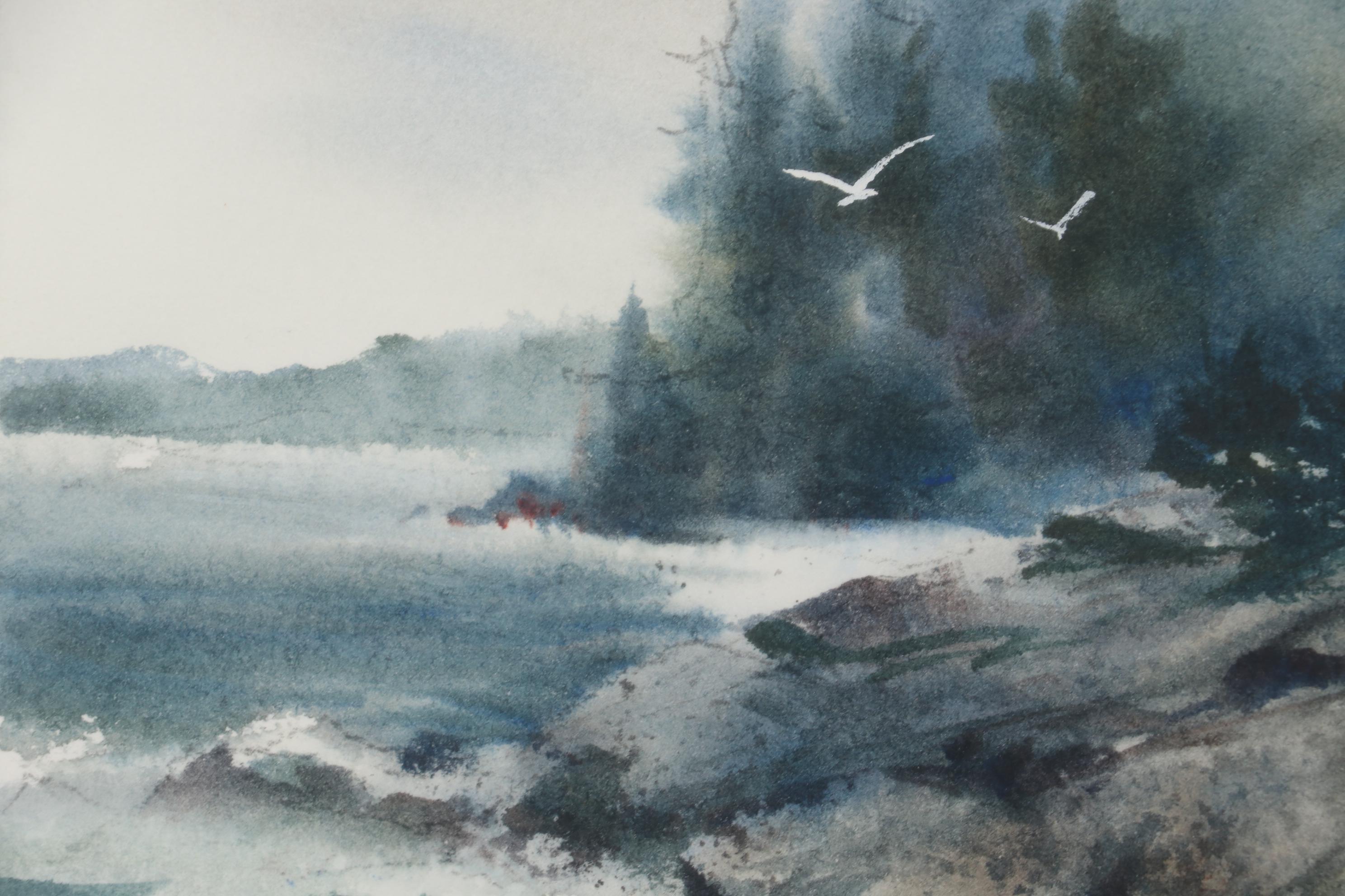 Lucile Geiser Landscape Watercolor Paintings