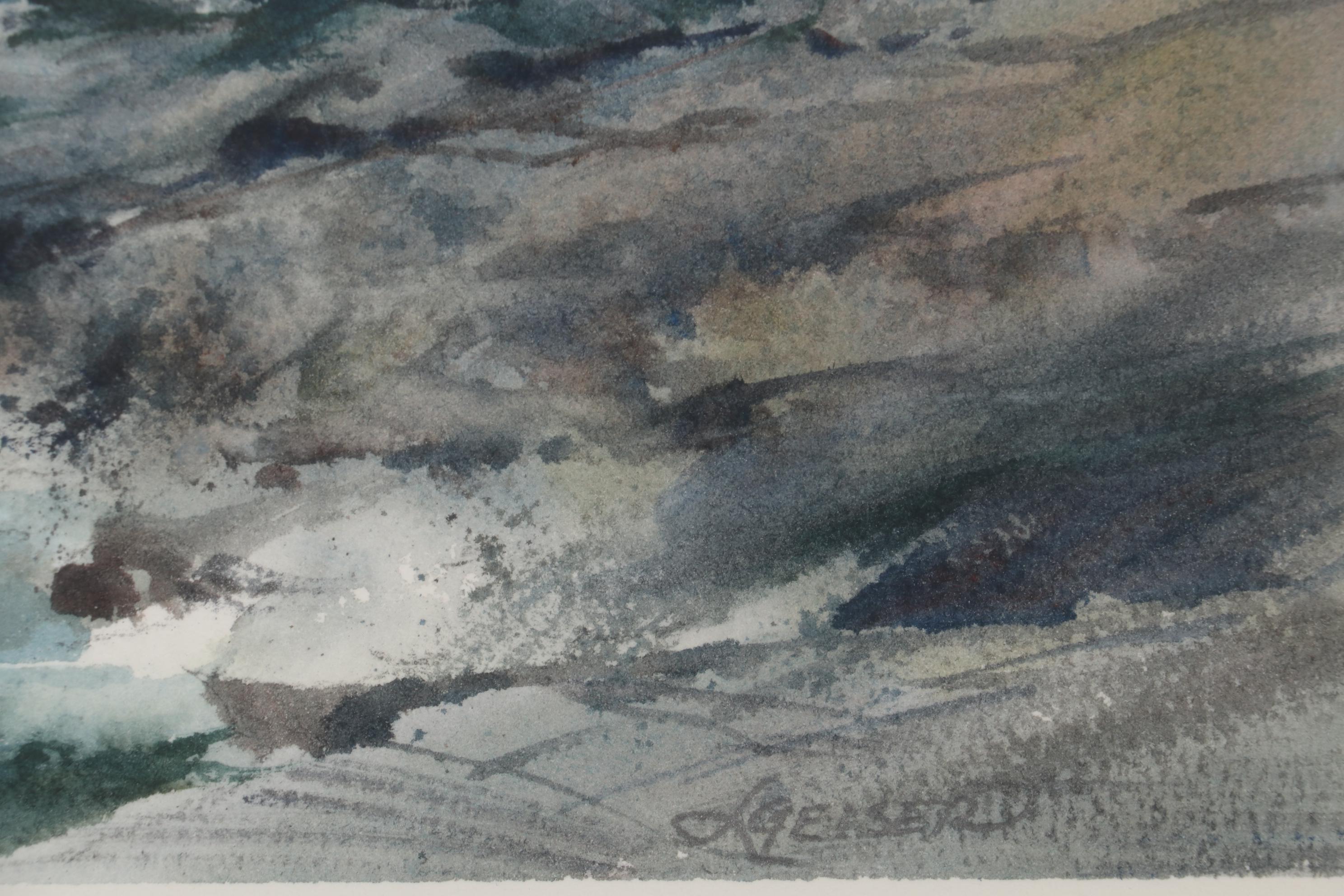 Lucile Geiser Landscape Watercolor Paintings