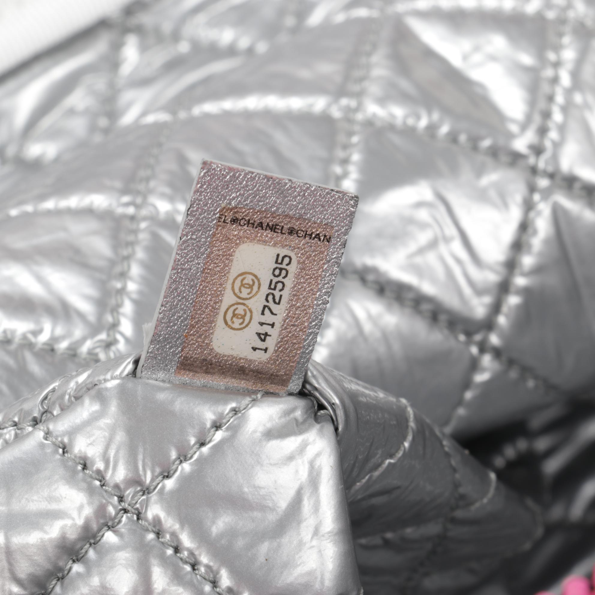 Chanel Medium Lunch Box Shoulder Bag in Pink Gingham Printed Canvas