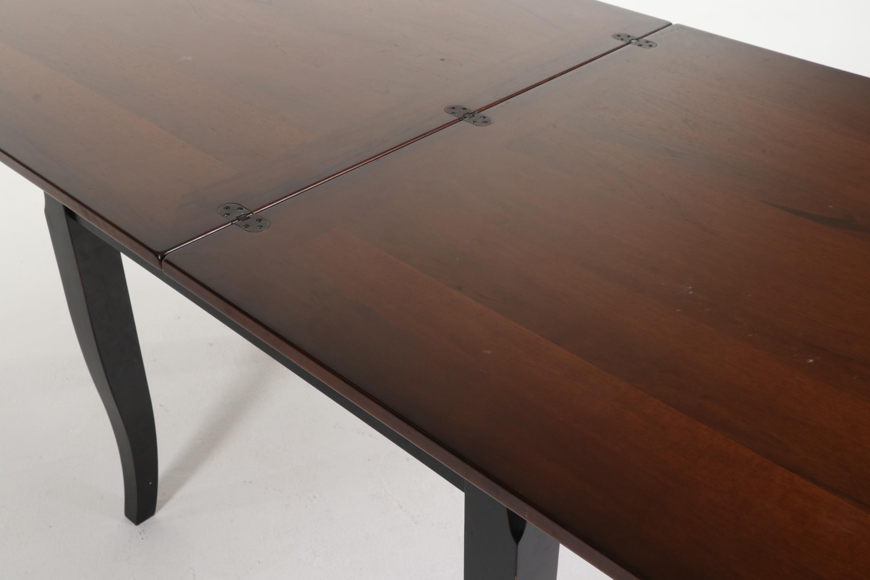 Arhaus "Rho" Flip Top Dining Table and Chairs, 21st Century