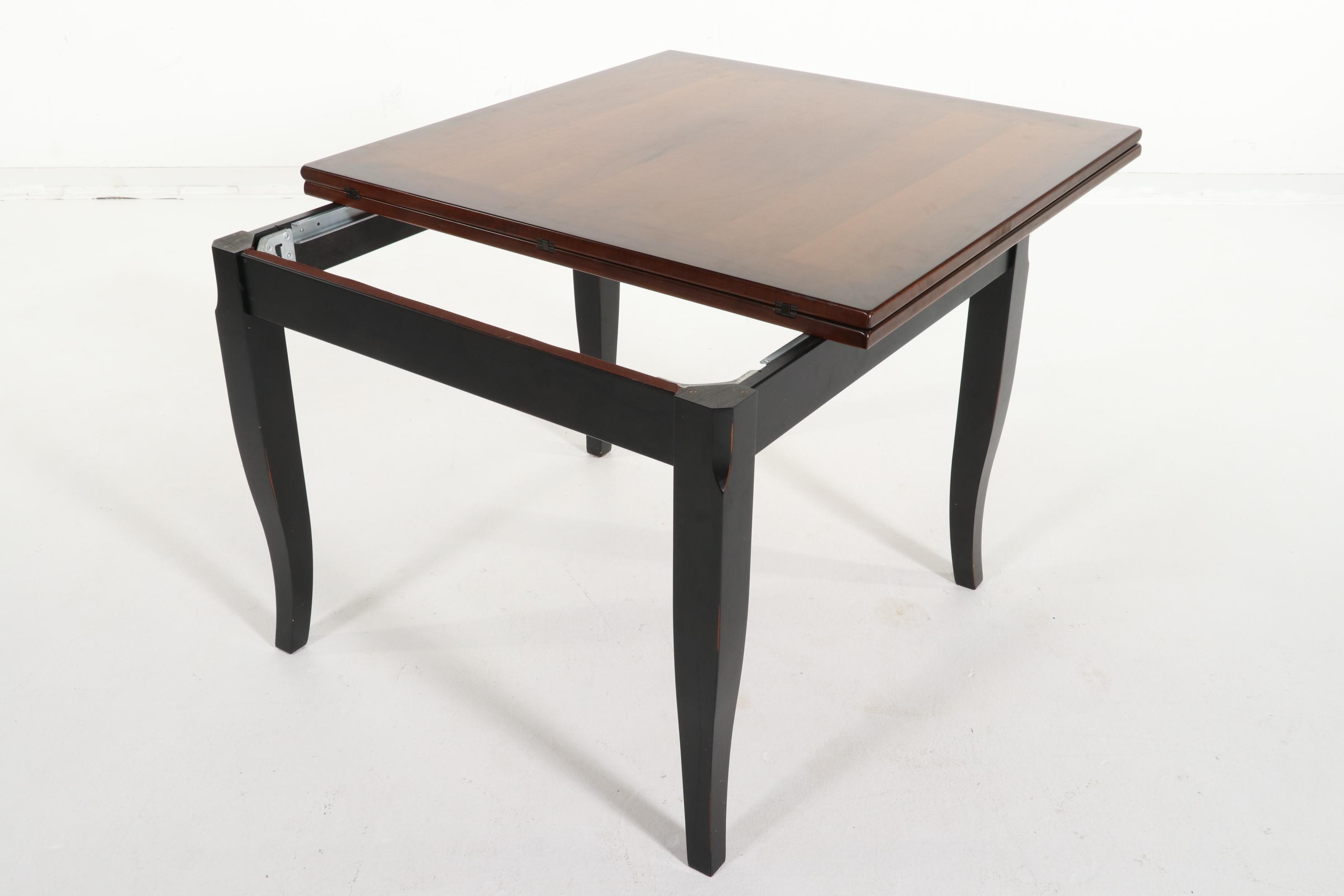 Arhaus "Rho" Flip Top Dining Table and Chairs, 21st Century