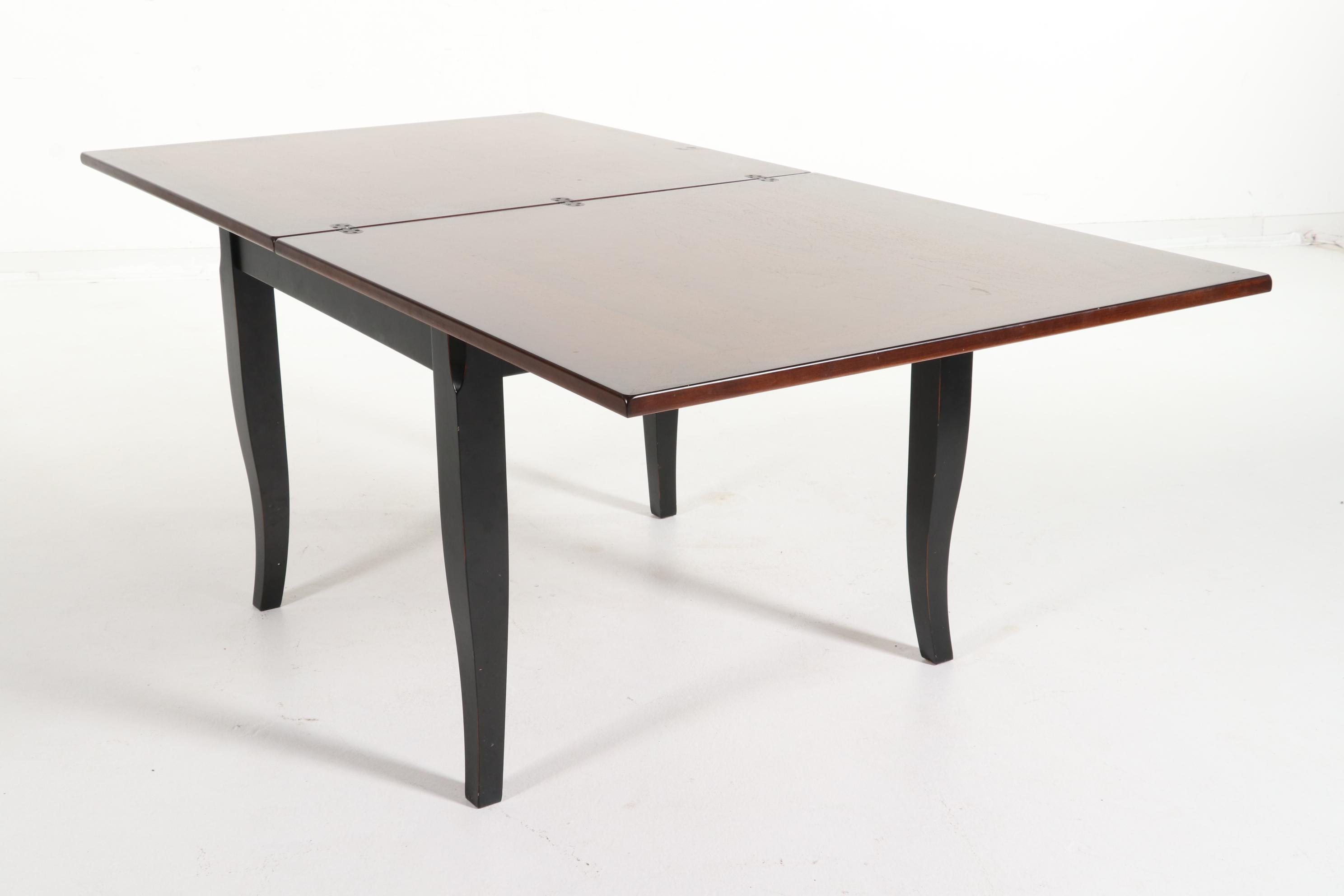 Arhaus "Rho" Flip Top Dining Table and Chairs, 21st Century