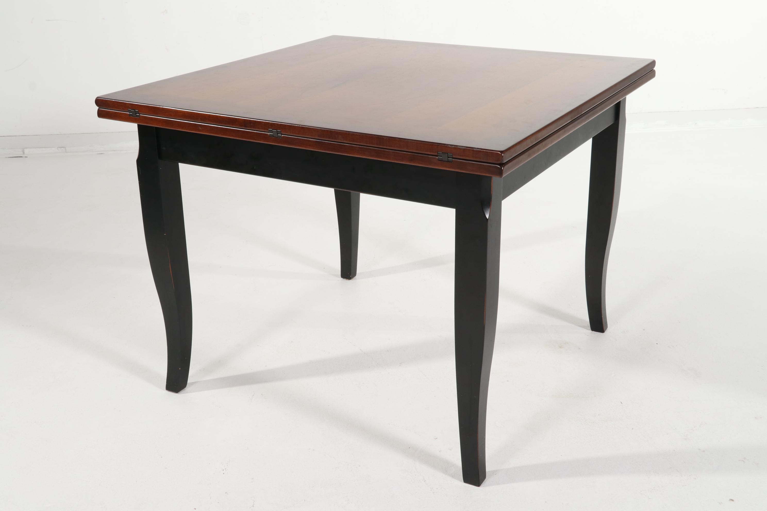 Arhaus "Rho" Flip Top Dining Table and Chairs, 21st Century