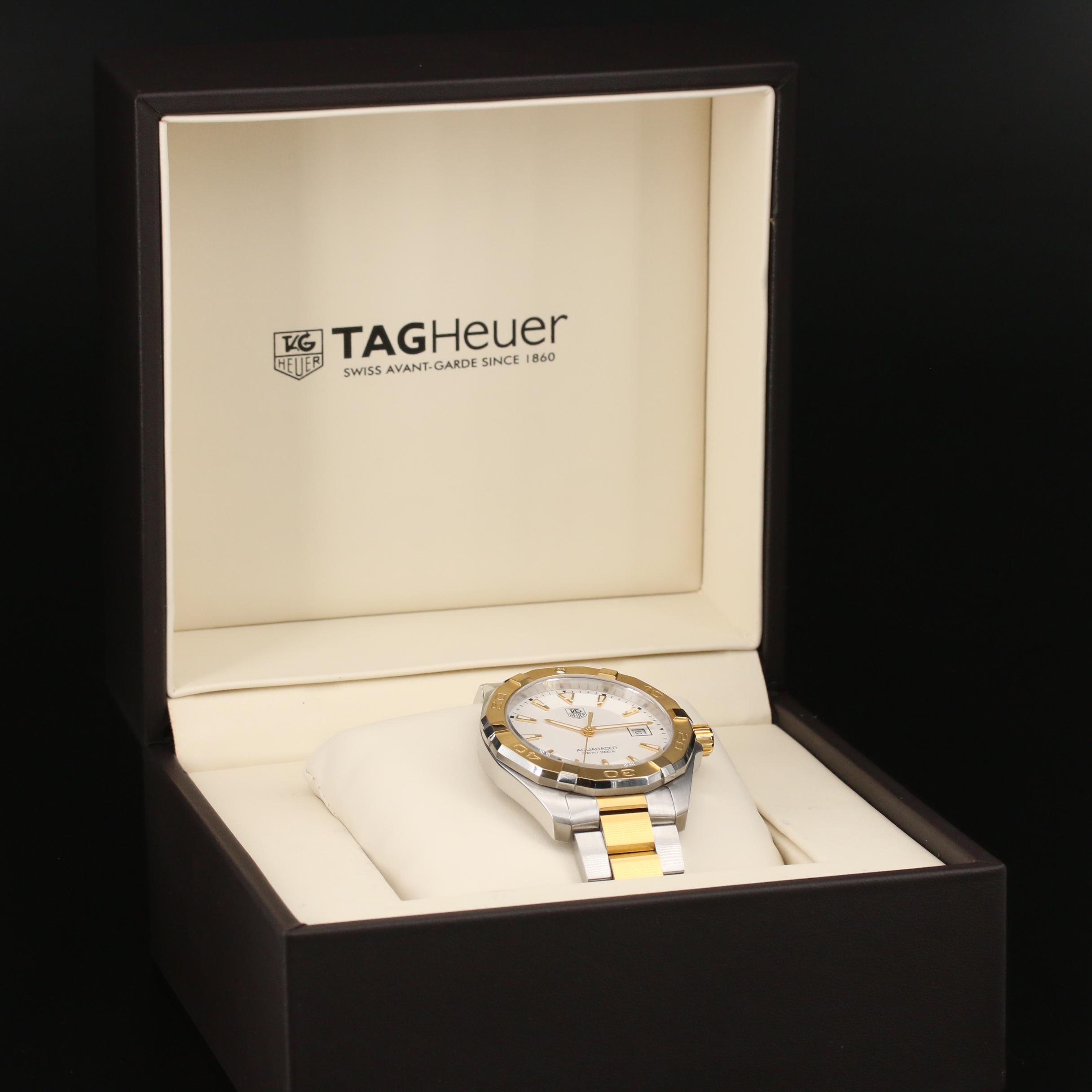 TAG Heuer Aquaracer Two-Tone Stainless Steel Quartz Watch