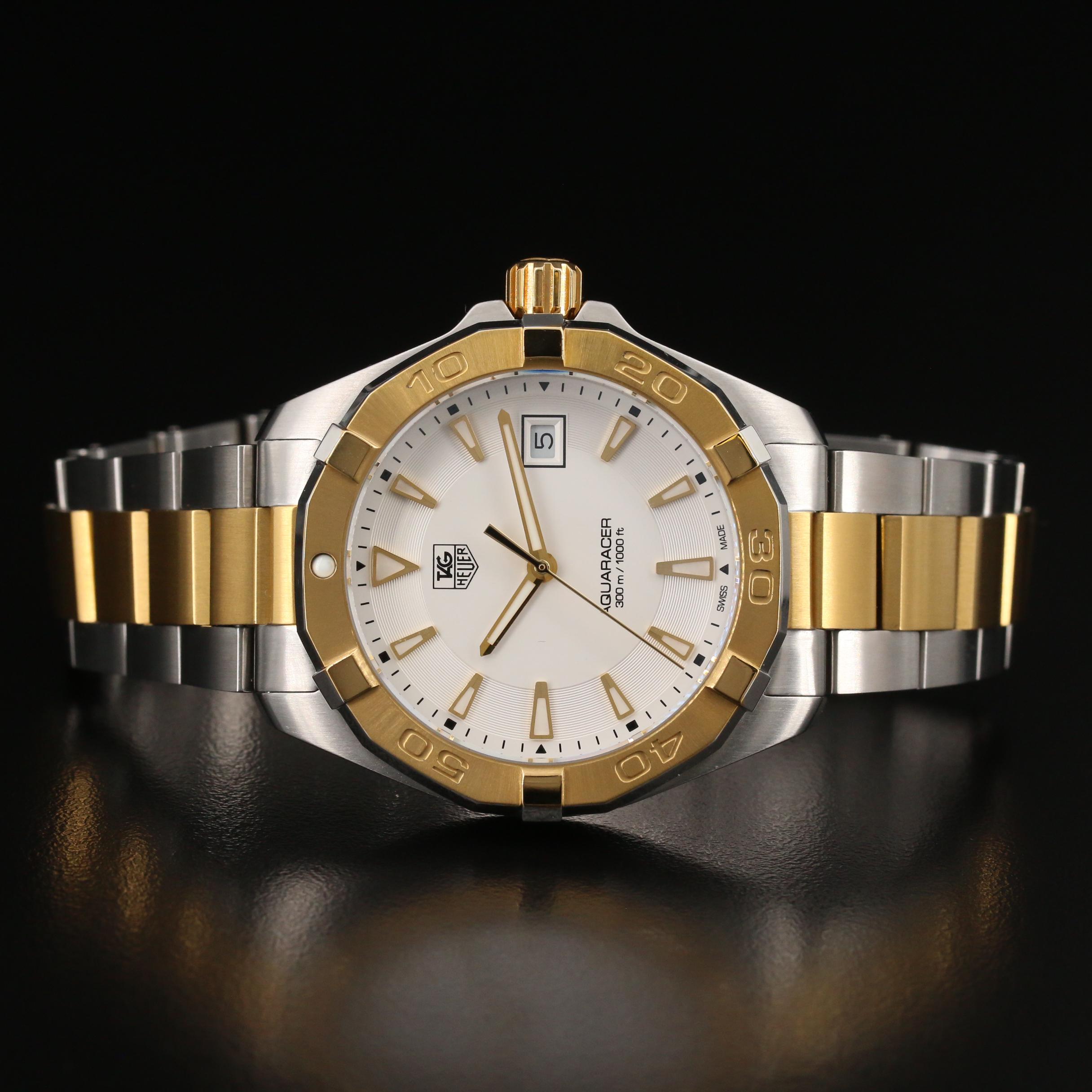 TAG Heuer Aquaracer Two-Tone Stainless Steel Quartz Watch