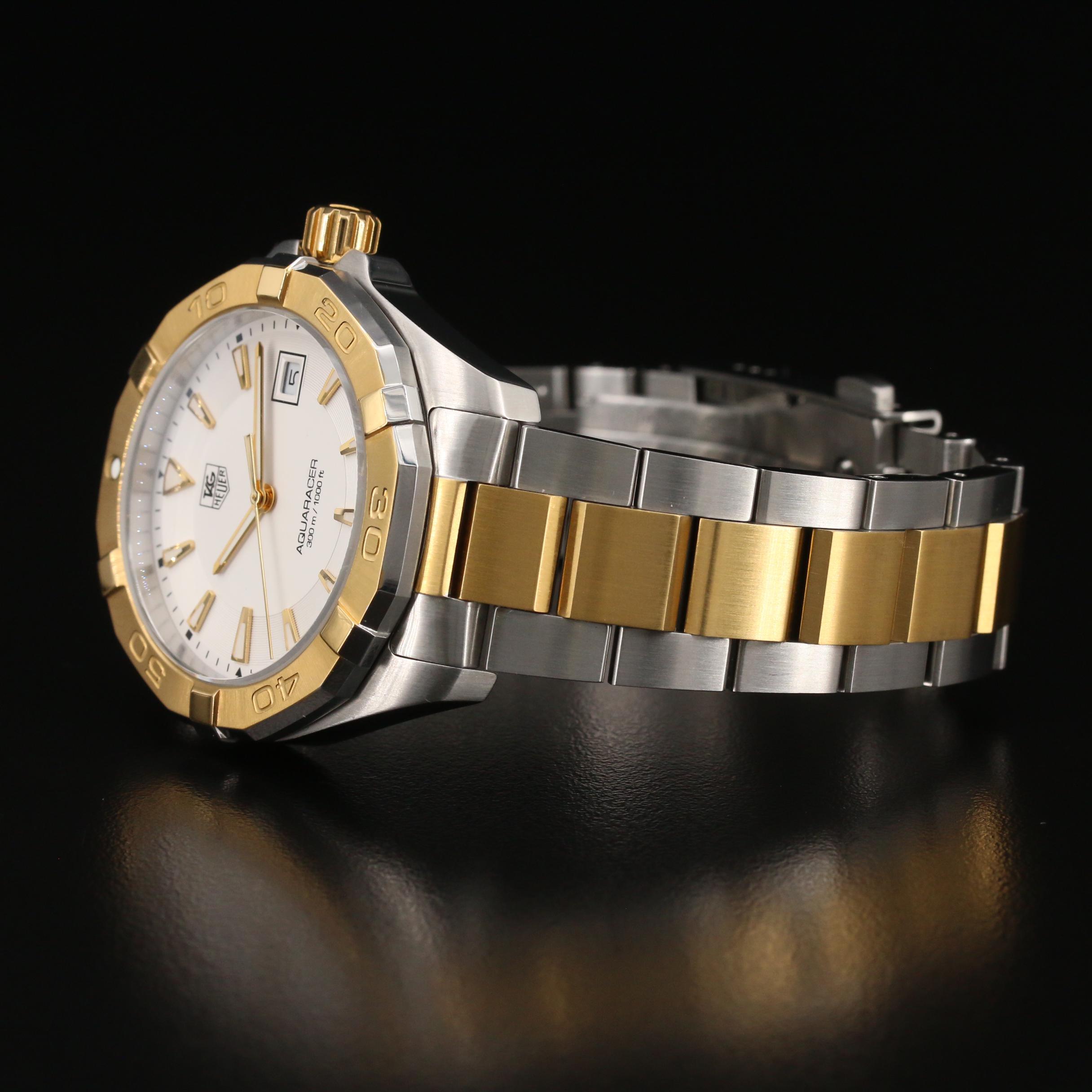 TAG Heuer Aquaracer Two-Tone Stainless Steel Quartz Watch