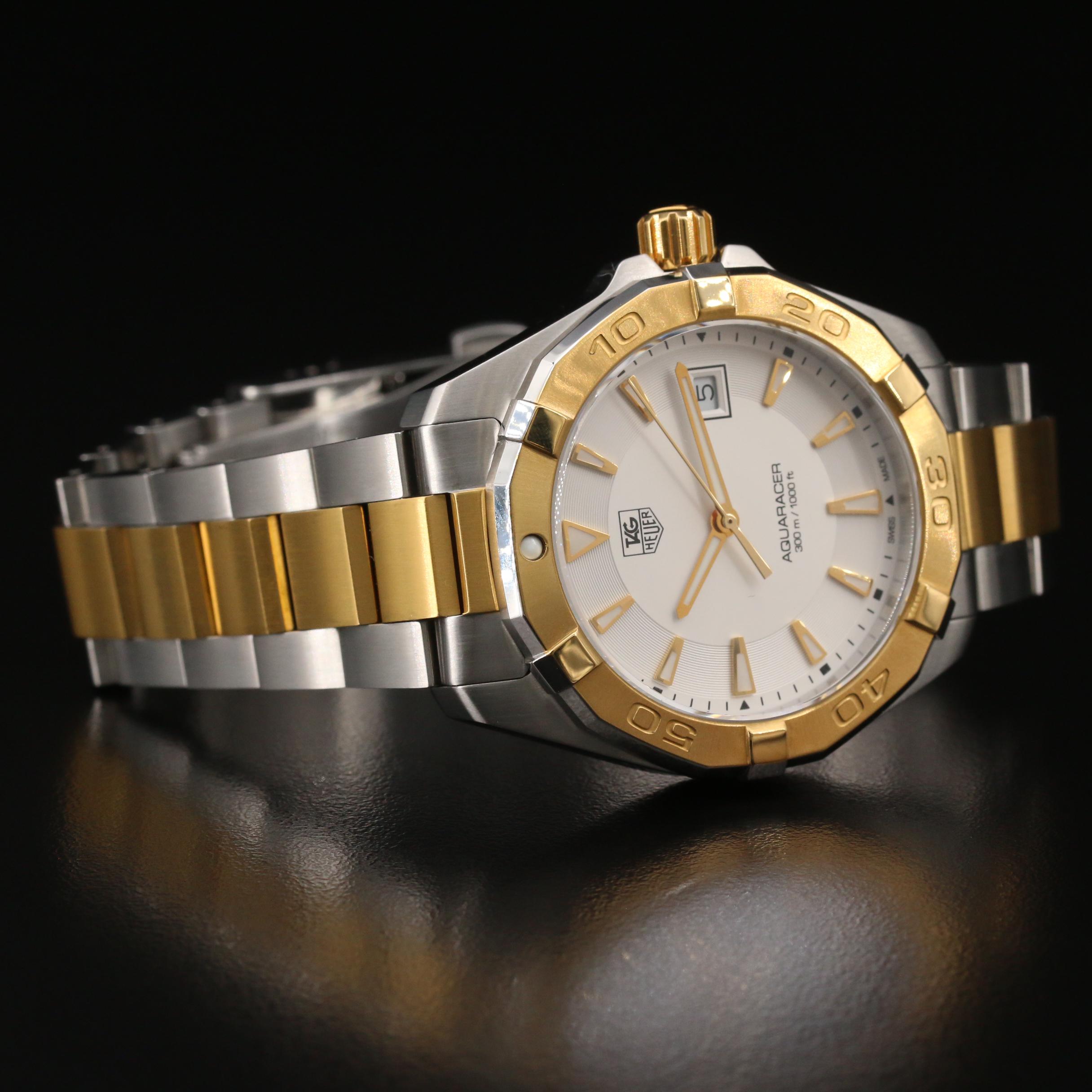 TAG Heuer Aquaracer Two-Tone Stainless Steel Quartz Watch