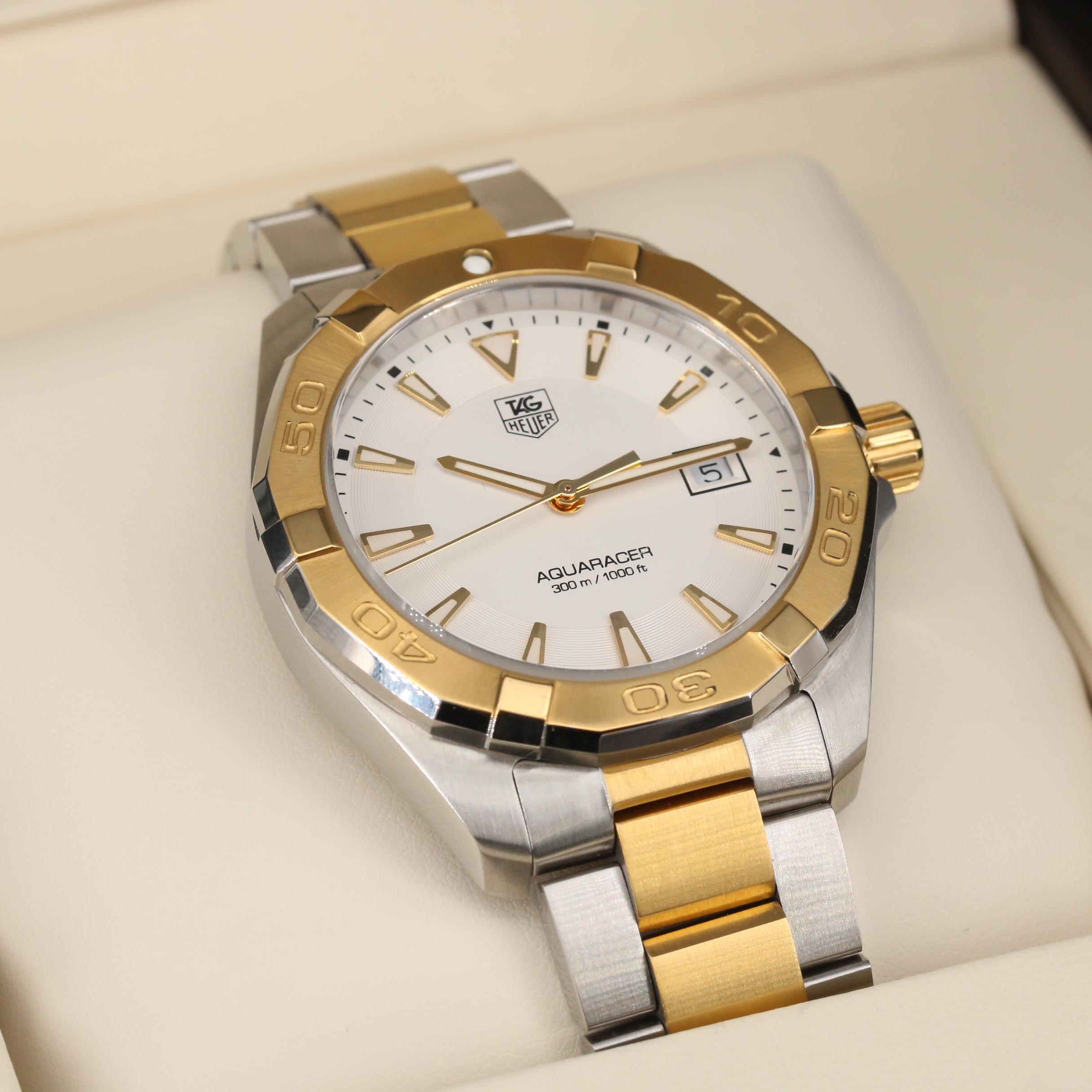 TAG Heuer Aquaracer Two-Tone Stainless Steel Quartz Watch