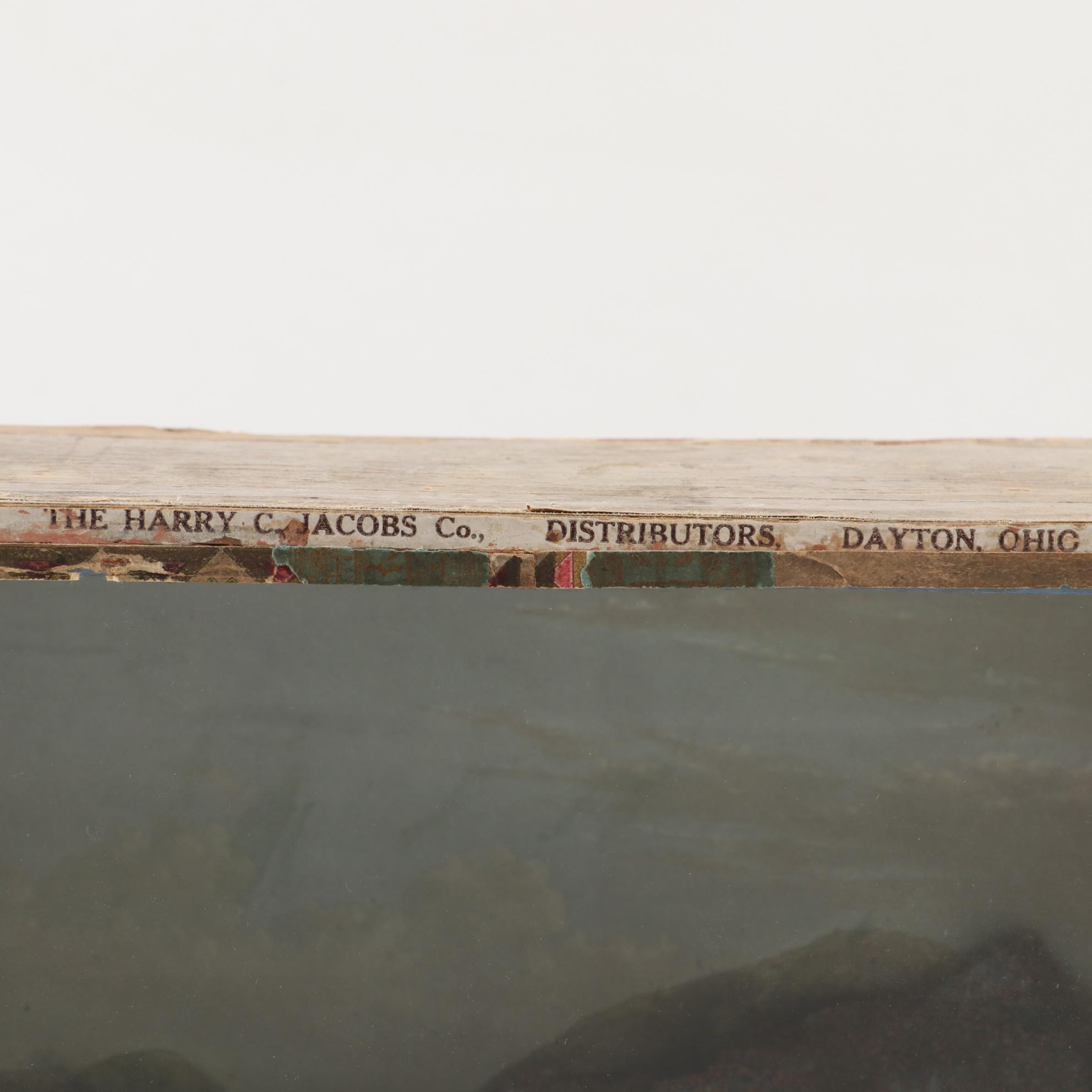 Handmade Zulu Battle Diorama in Harry C. Jacobs Co. Cigar Box