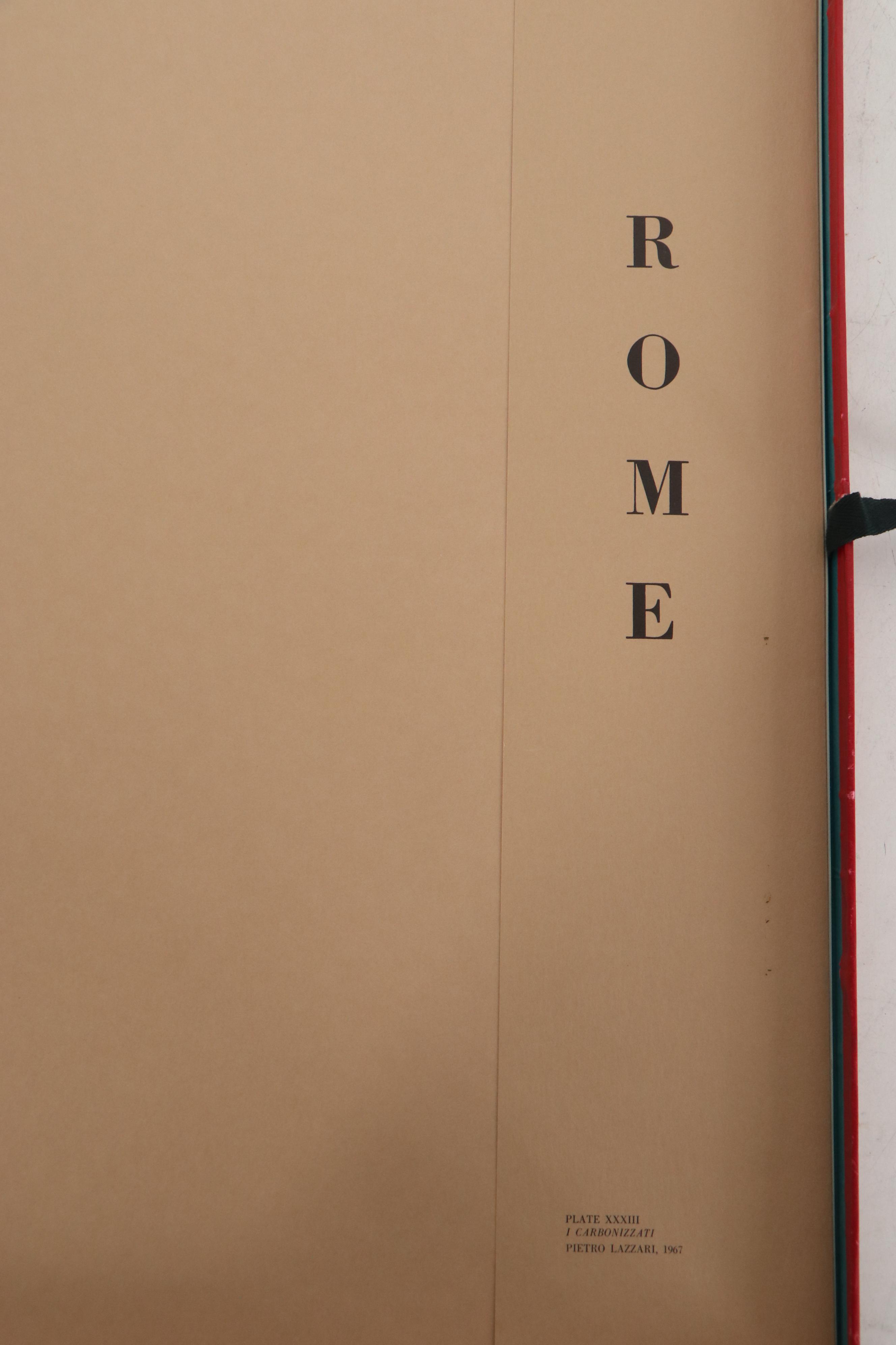 Pietro Lazzari Folio of Halftone Plates "I Carbonizzati," 1967