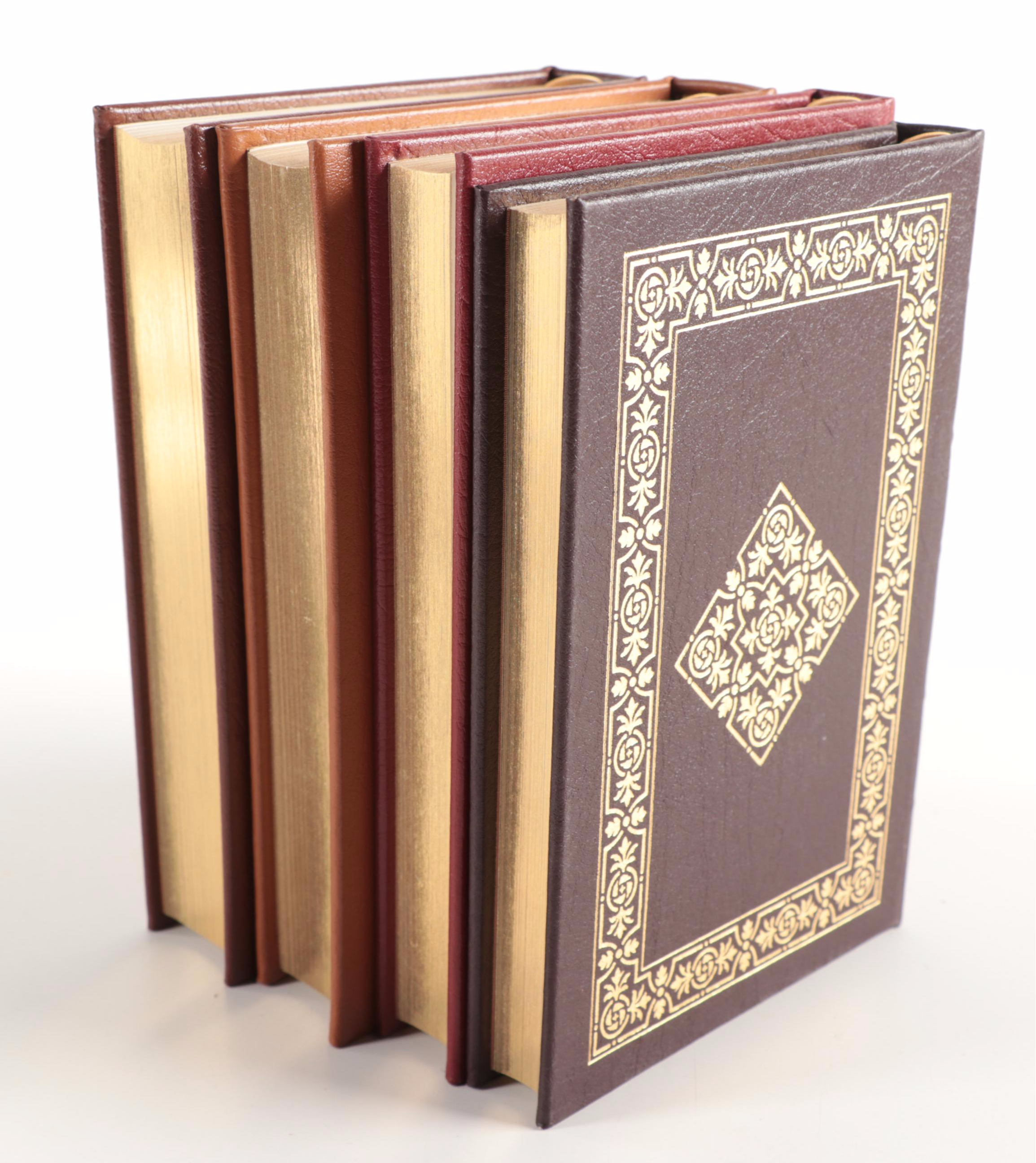 Signed Easton Press Edition Books Including "The French Lieutenant's Woman"