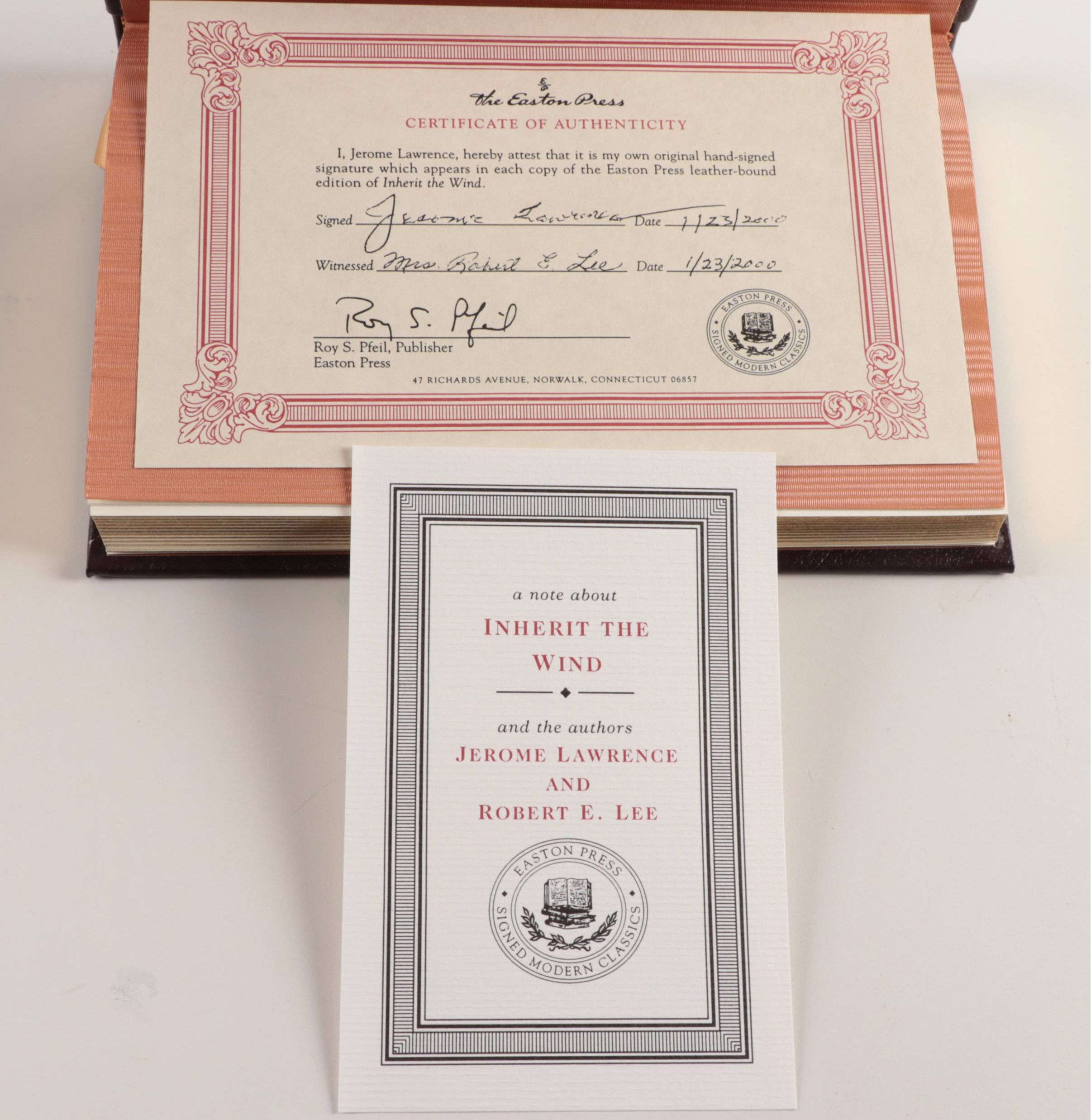 Signed Easton Press Edition Books Including "The French Lieutenant's Woman"