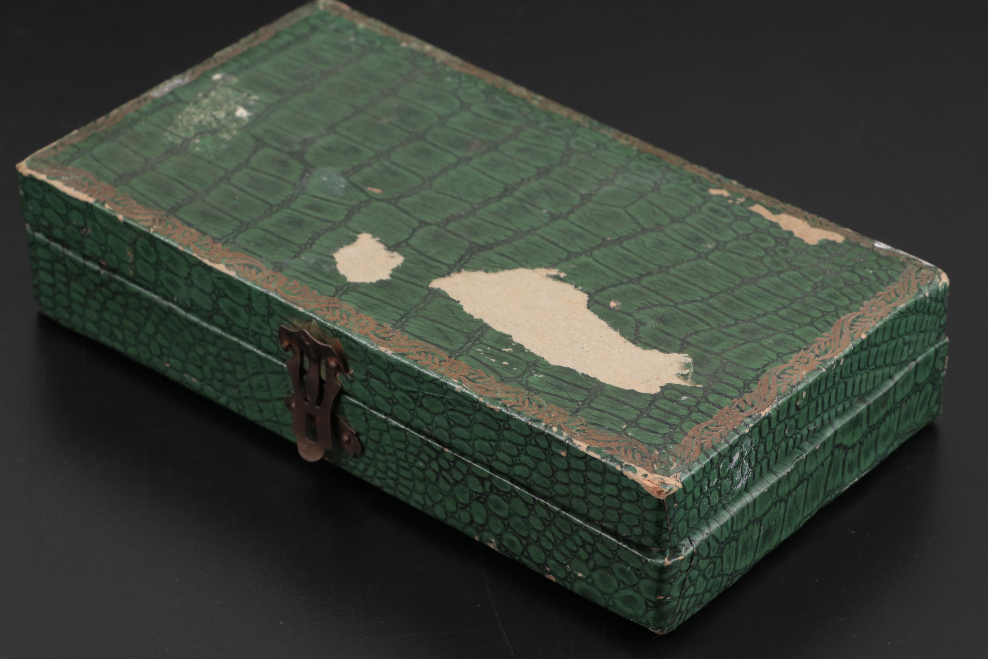 Gorham Sterling and Glass Coasters Other Trivet and Silver Plate Seafood Forks