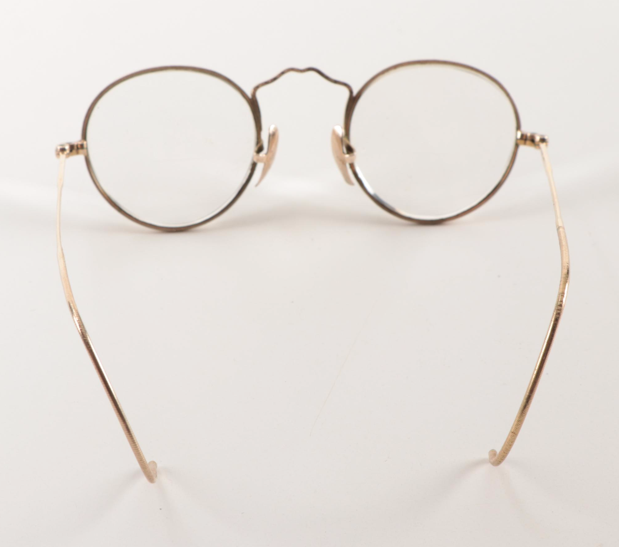 Southern Optical Company 12K Gold Filled Eye Glasses with Case