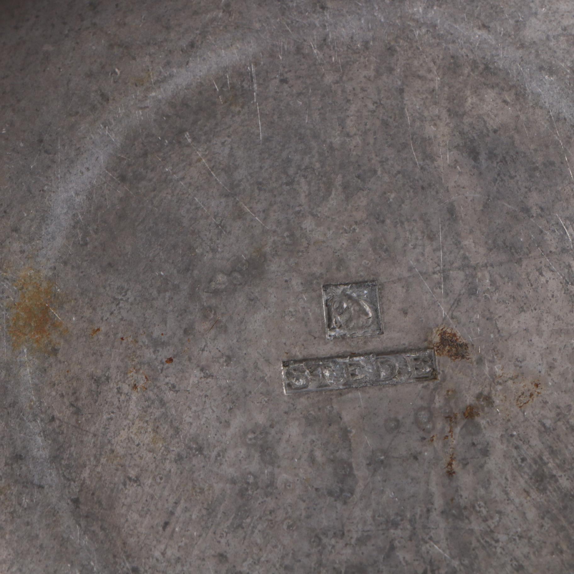 John Curry Coin Silver Mint Julep Cup with Silver Plate Serveware