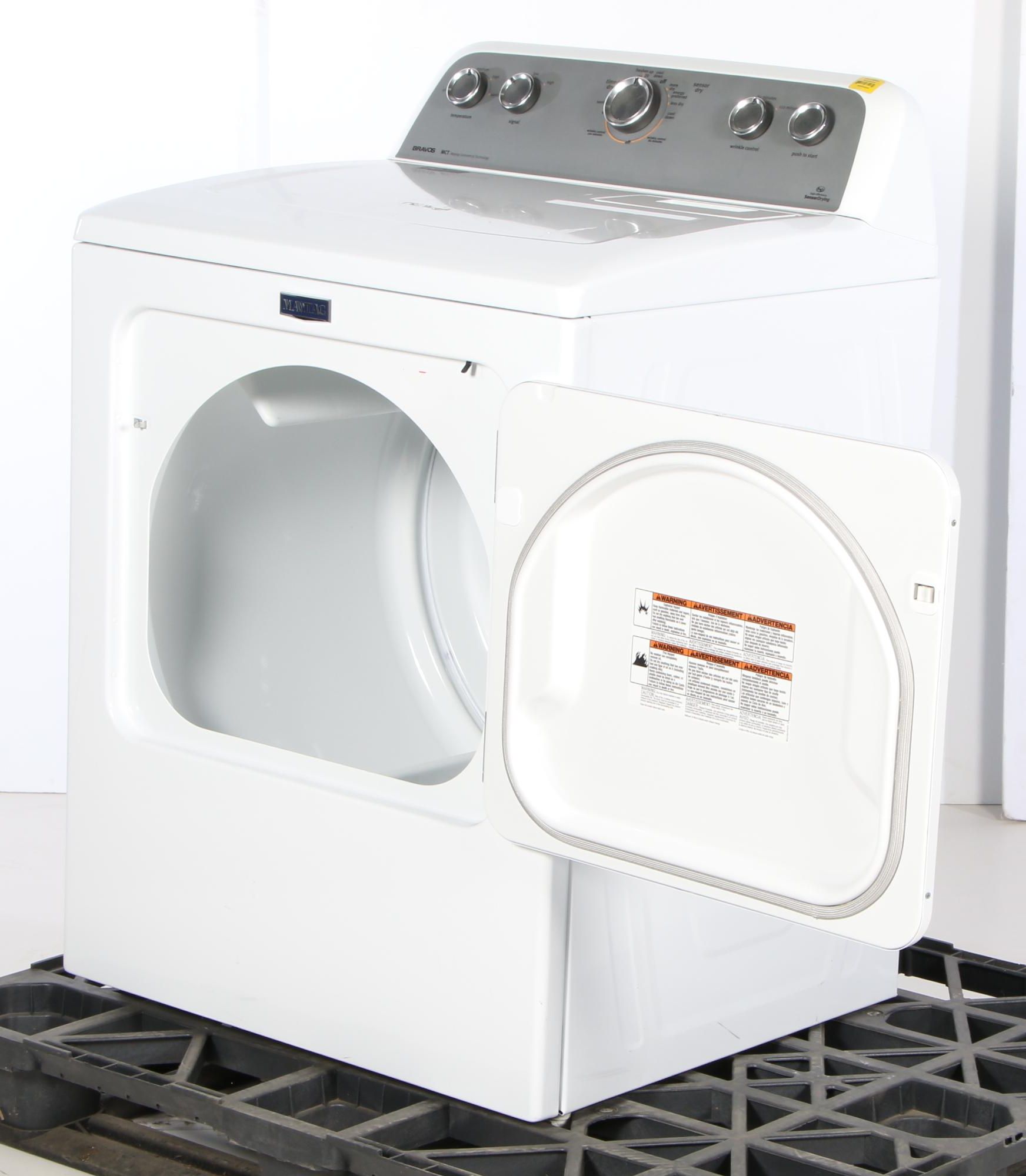 Maytag Bravos White 7.0 Cu. Ft. 11-Cycle Electric Dryer