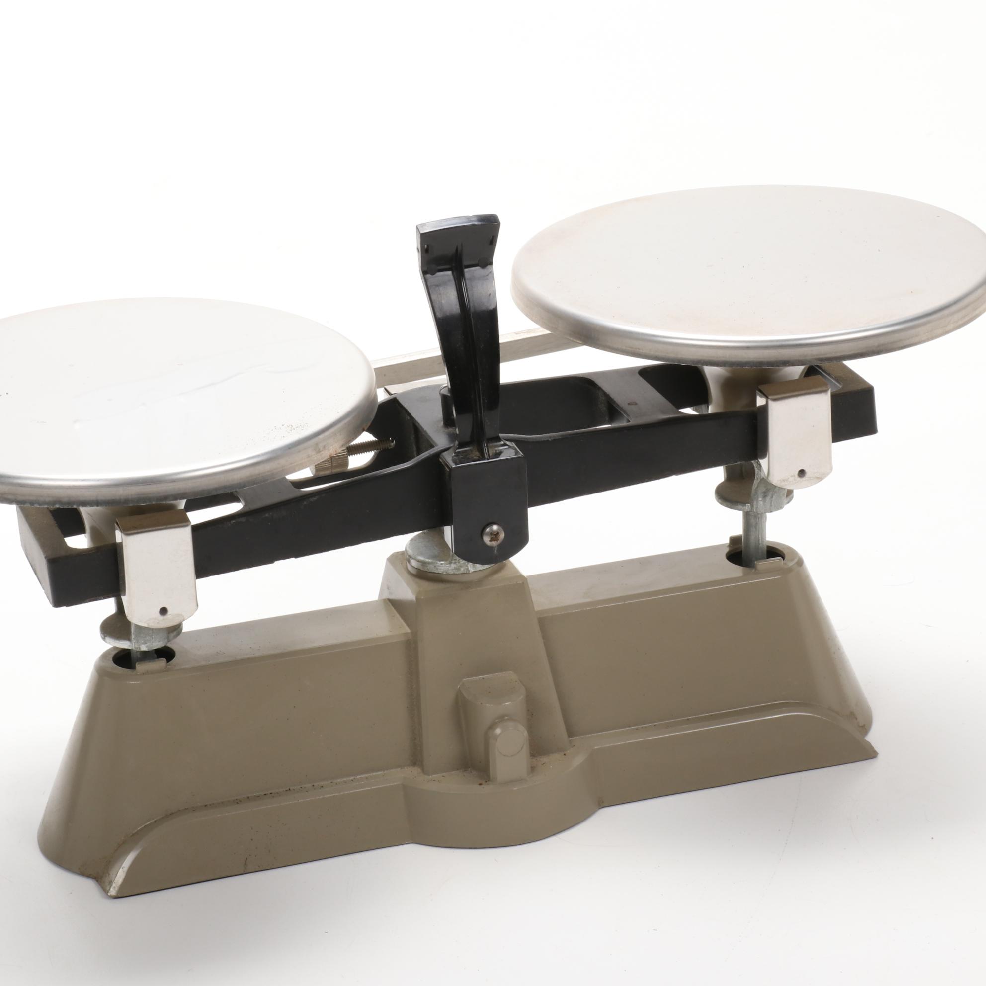 Ohaus "Harvard Trip Balance" Scale and Measuring Tape