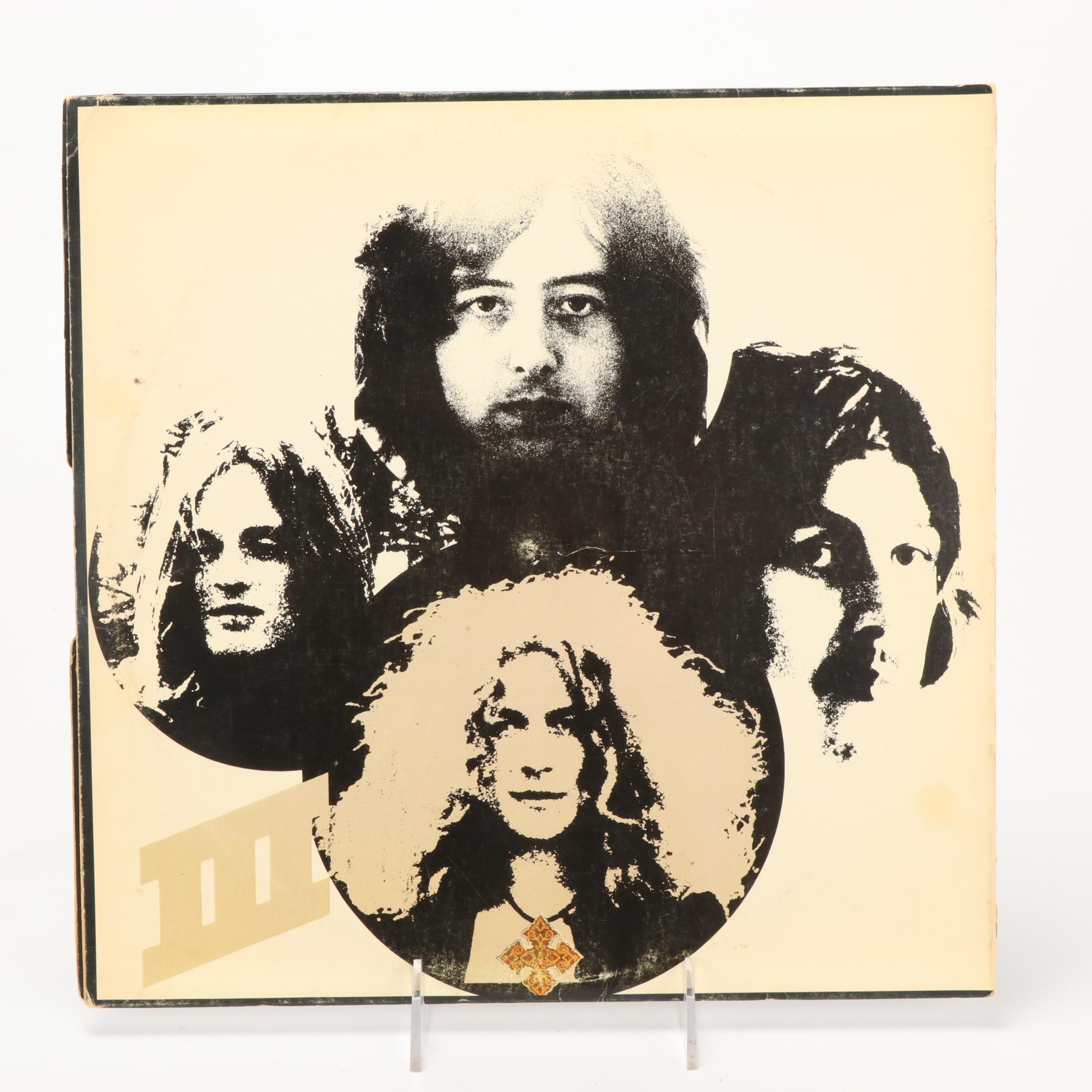 Led Zeppelin Vinyl Records Including "Houses of the Holy", 1970s
