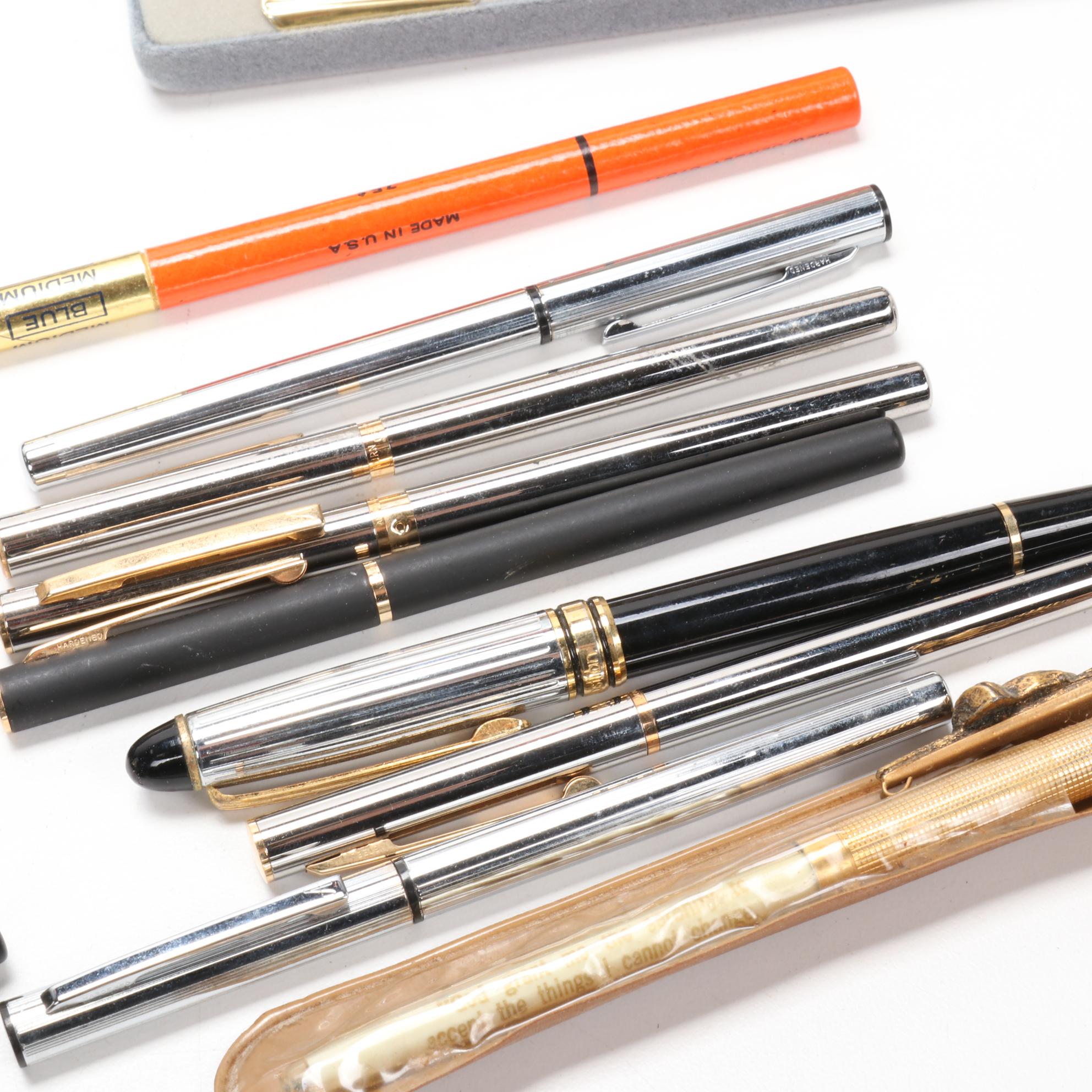 Cross, Parker, Anson and Zippo Pens and Mechanical Pencils