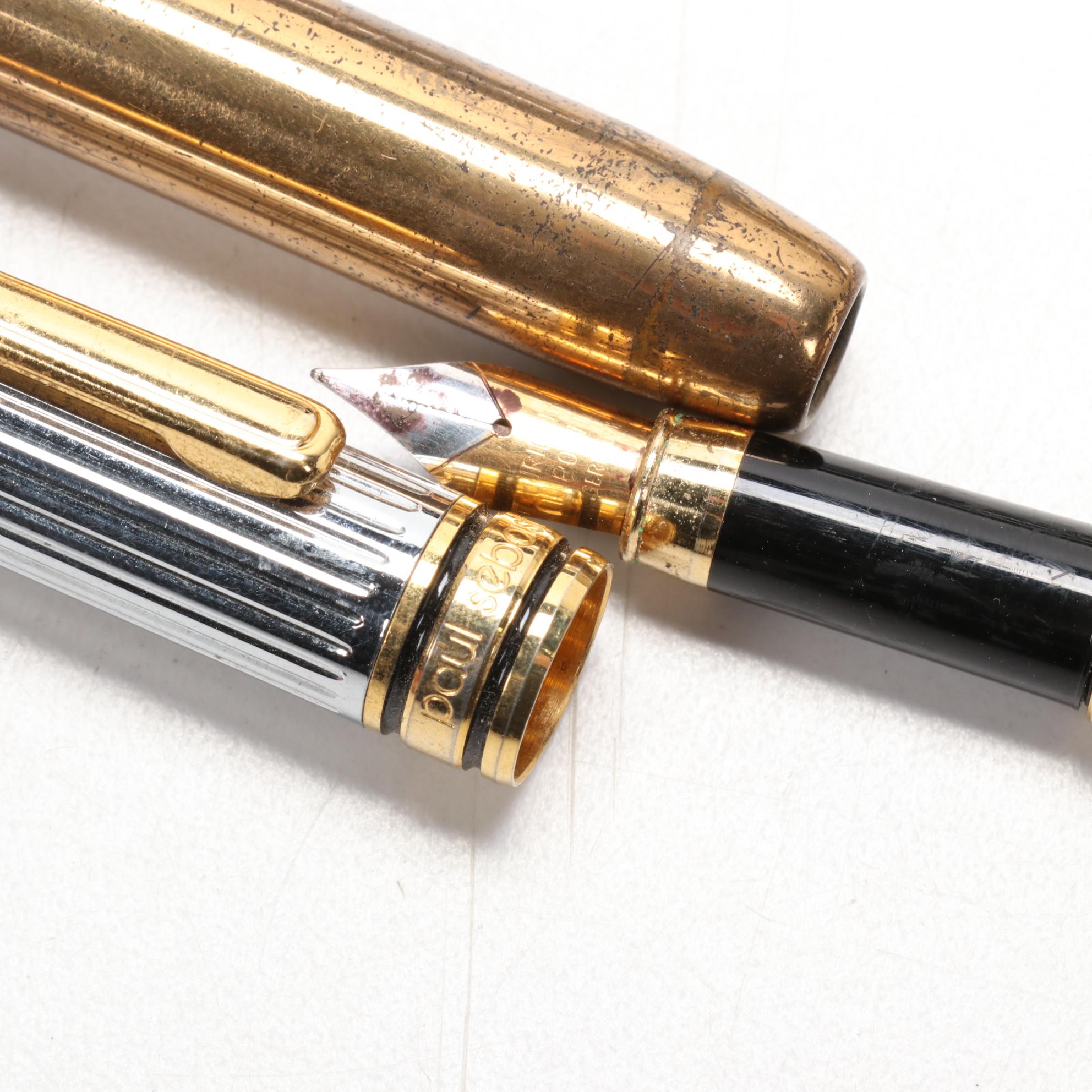 Cross, Parker, Anson and Zippo Pens and Mechanical Pencils