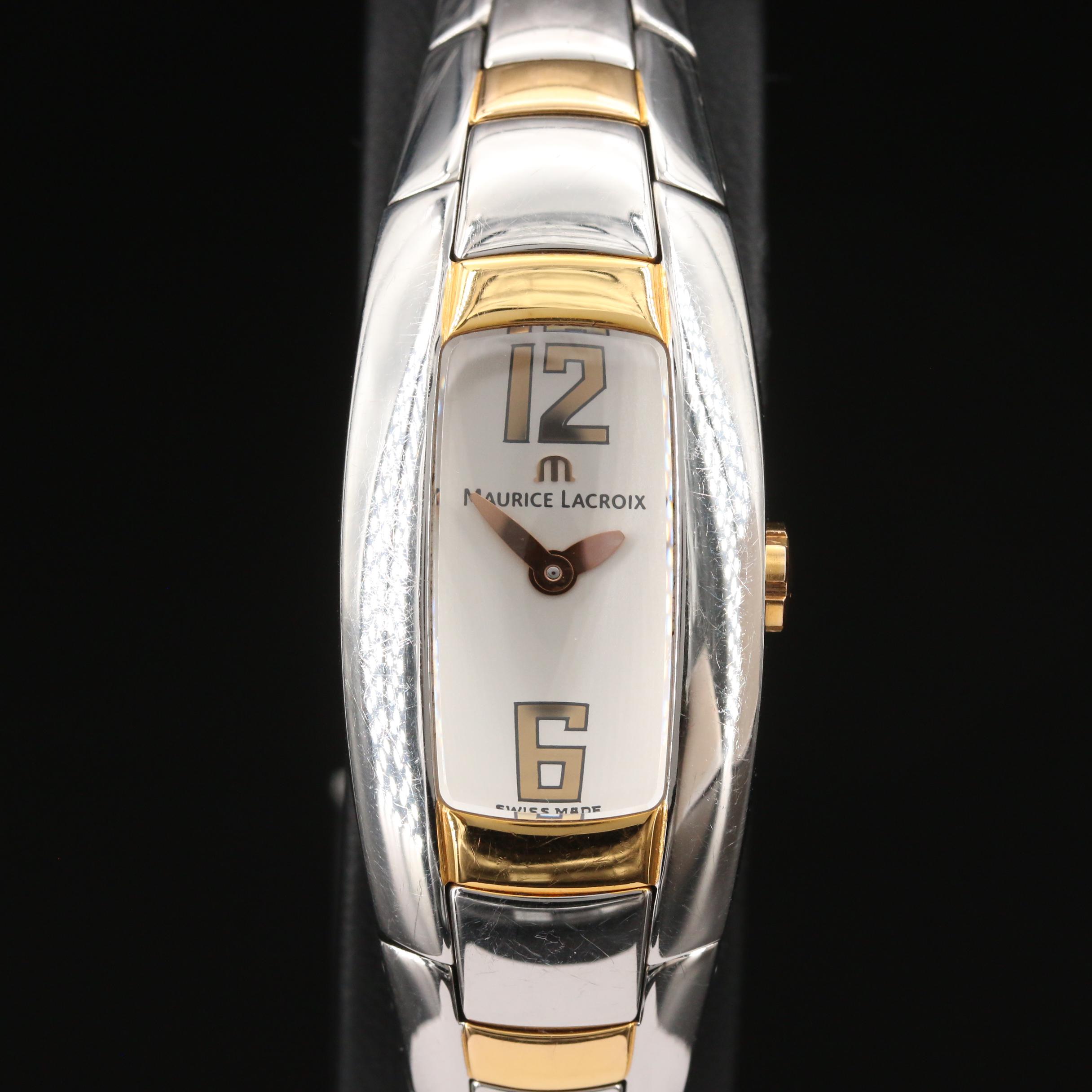 Maurice Lacroix Intuition Two-Tone Stainless Steel Quartz Watch