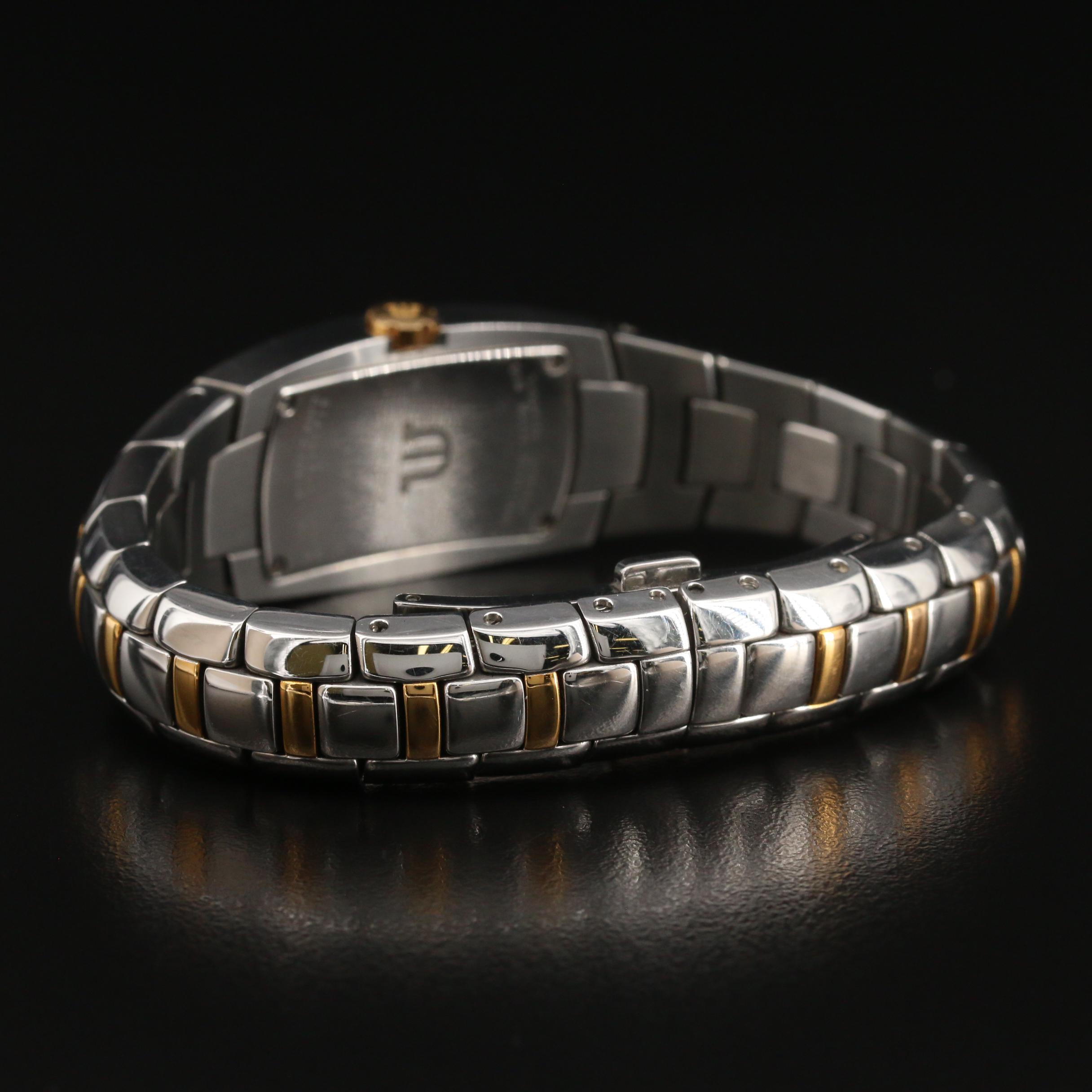 Maurice Lacroix Intuition Two-Tone Stainless Steel Quartz Watch