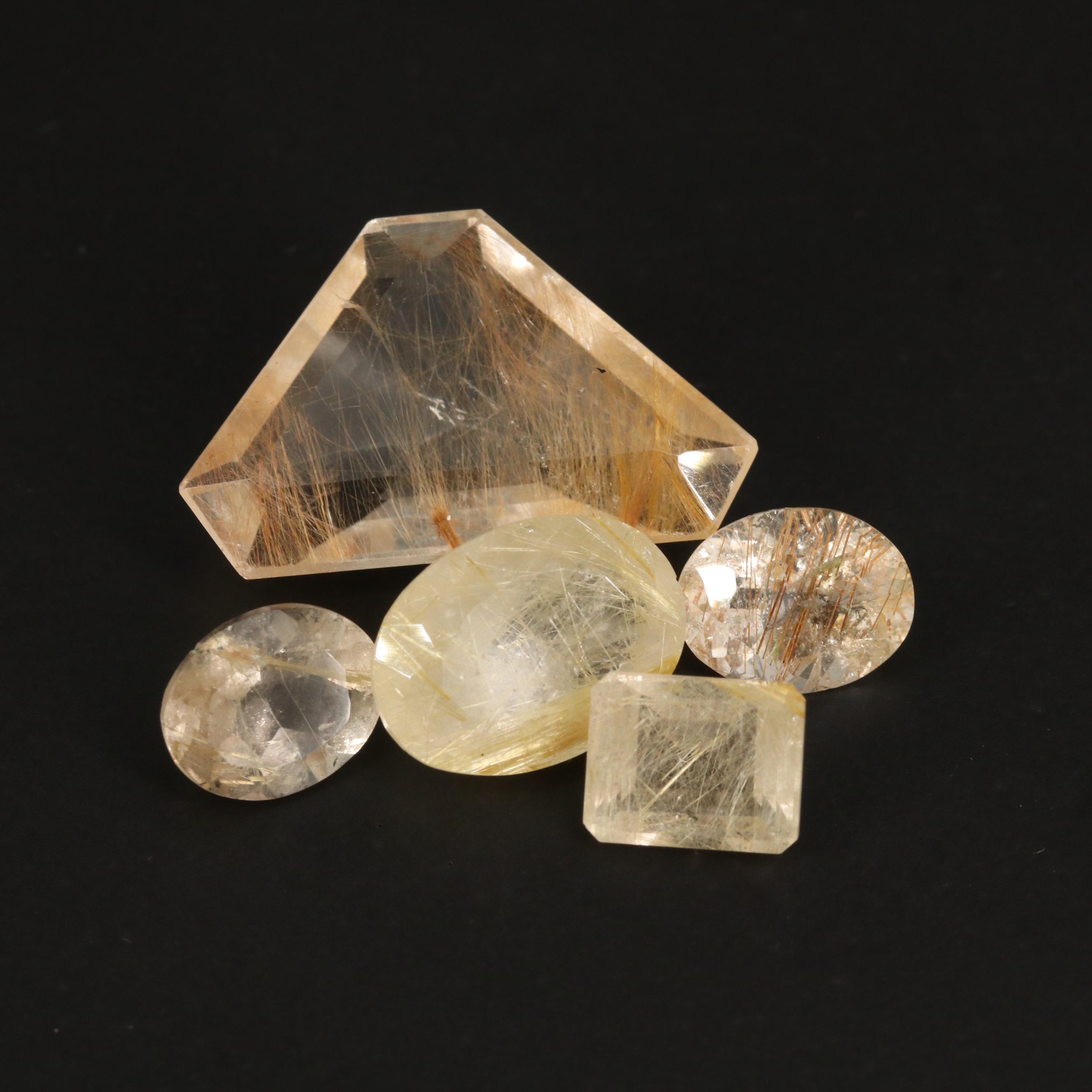 Loose 31.78 CTW Facted Safenetic Quartz Selection