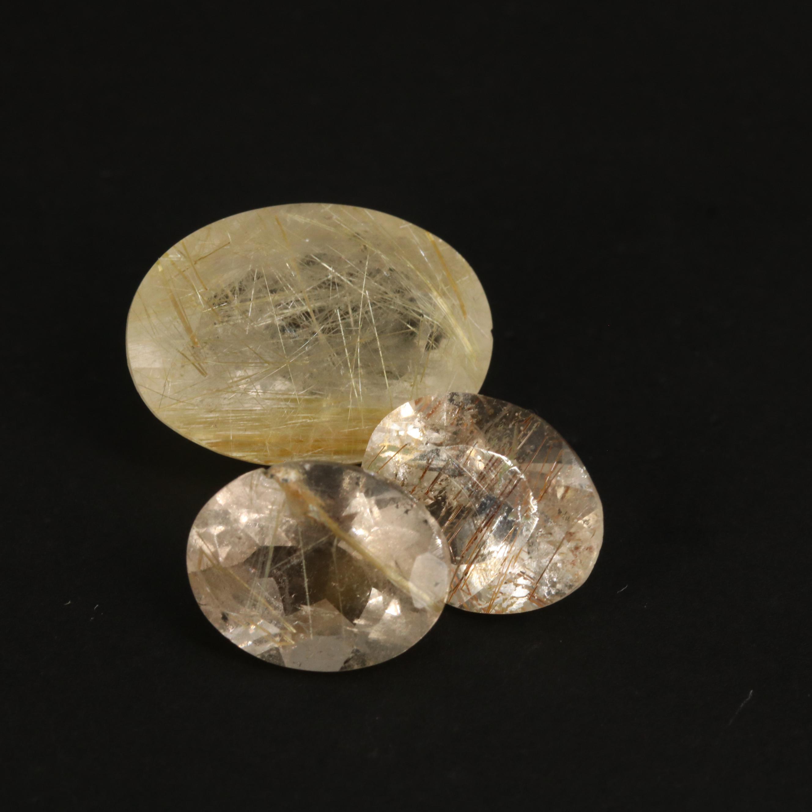 Loose 31.78 CTW Facted Safenetic Quartz Selection