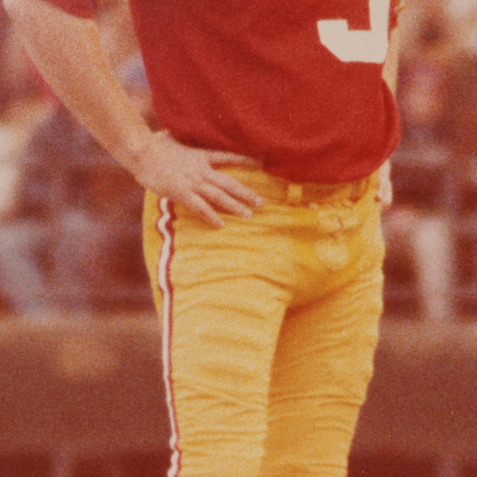 Sonny Jurgensen Autographed Illustration and Photograph