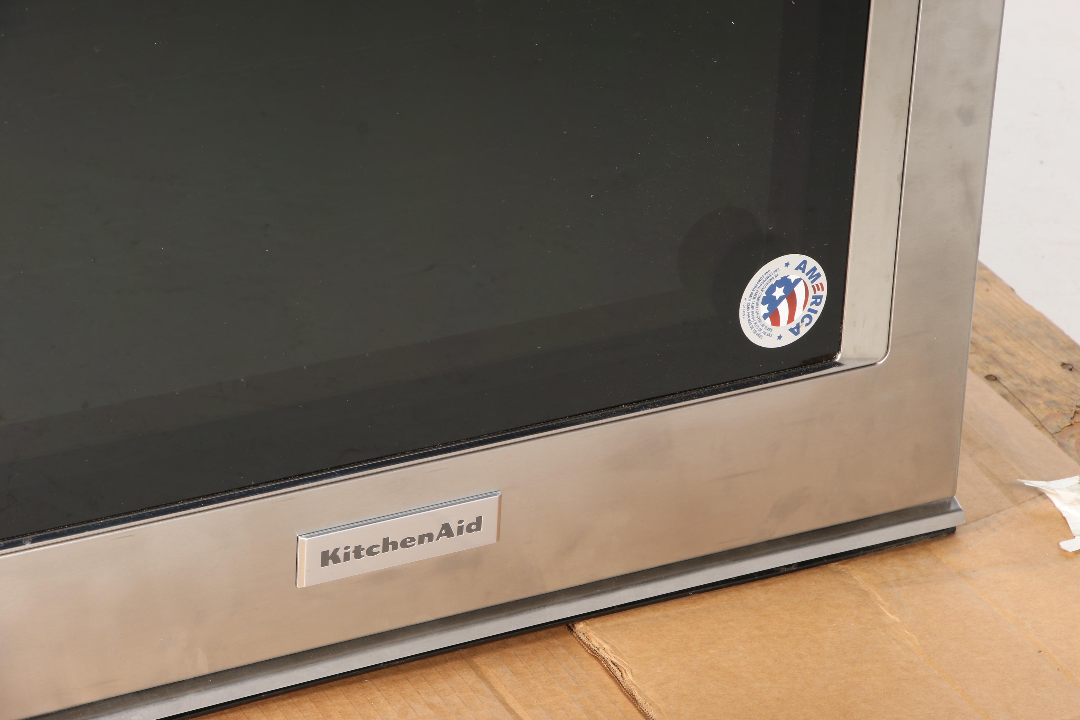 KitchenAid Stainless Steel 30" Built-In Double Electric Convection Wall Oven