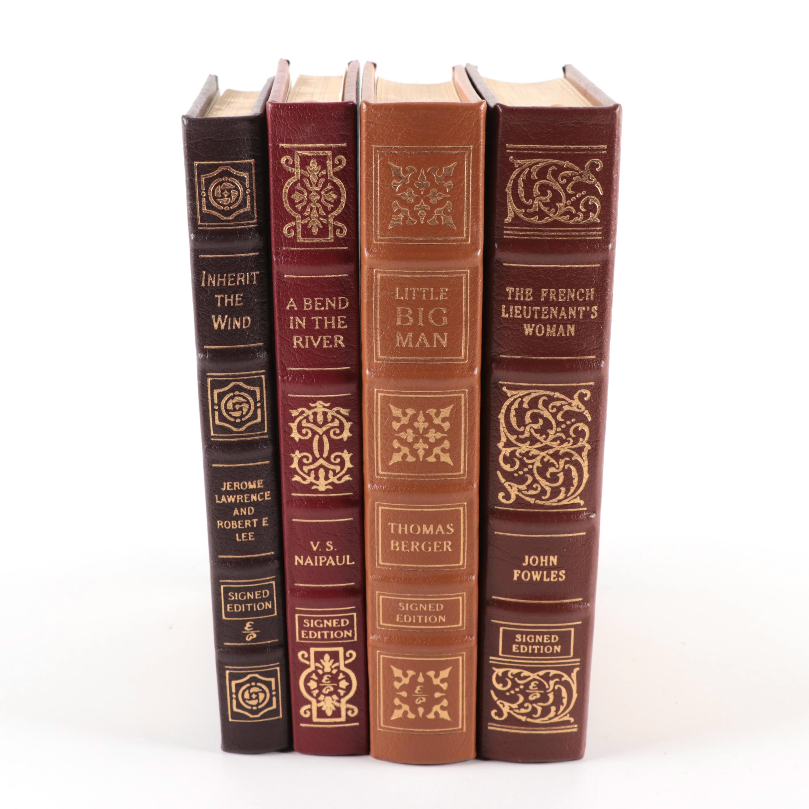 Signed Easton Press Edition Books Including "The French Lieutenant's Woman"