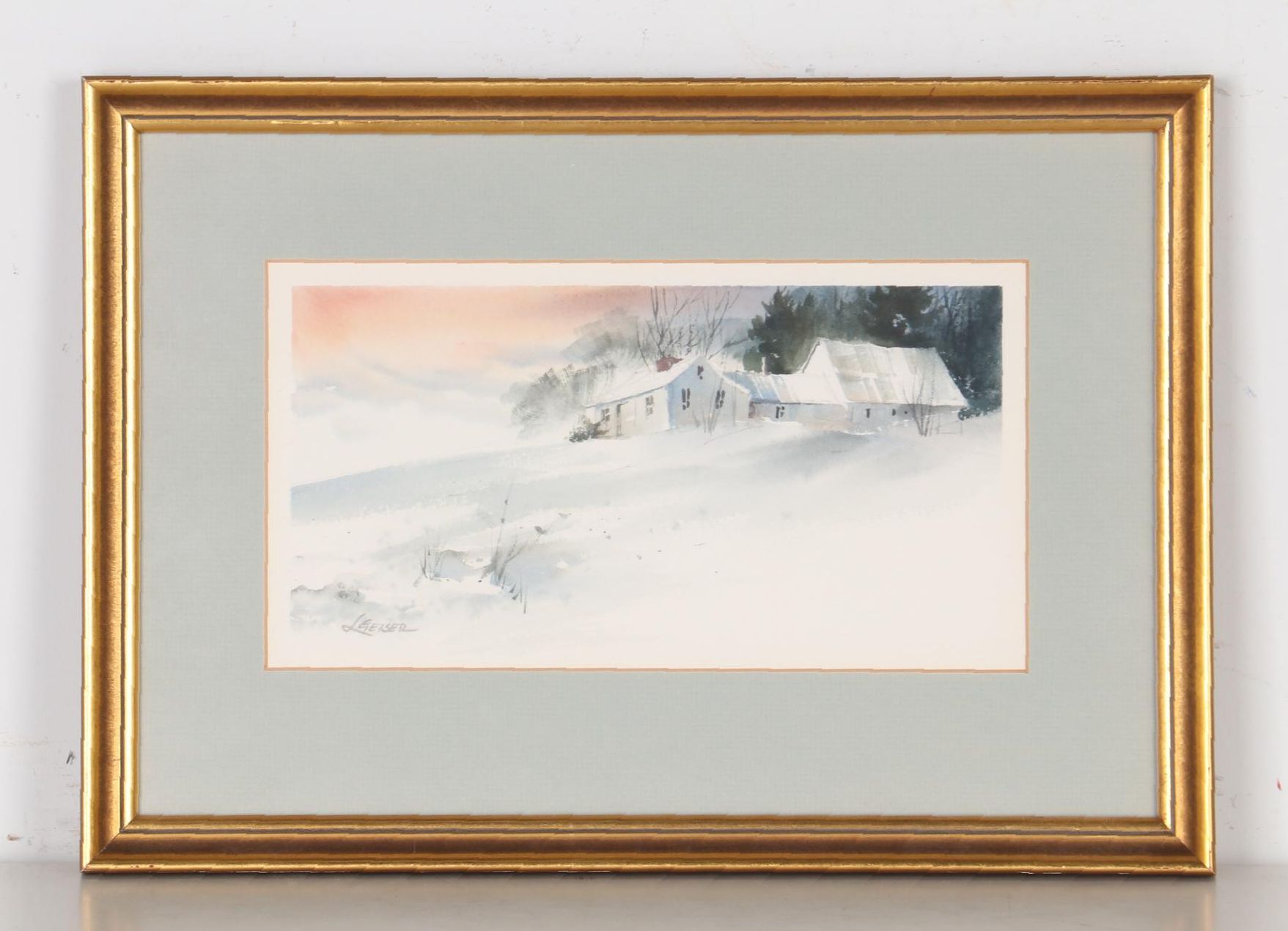 Lucile Geiser Landscape Watercolor Paintings