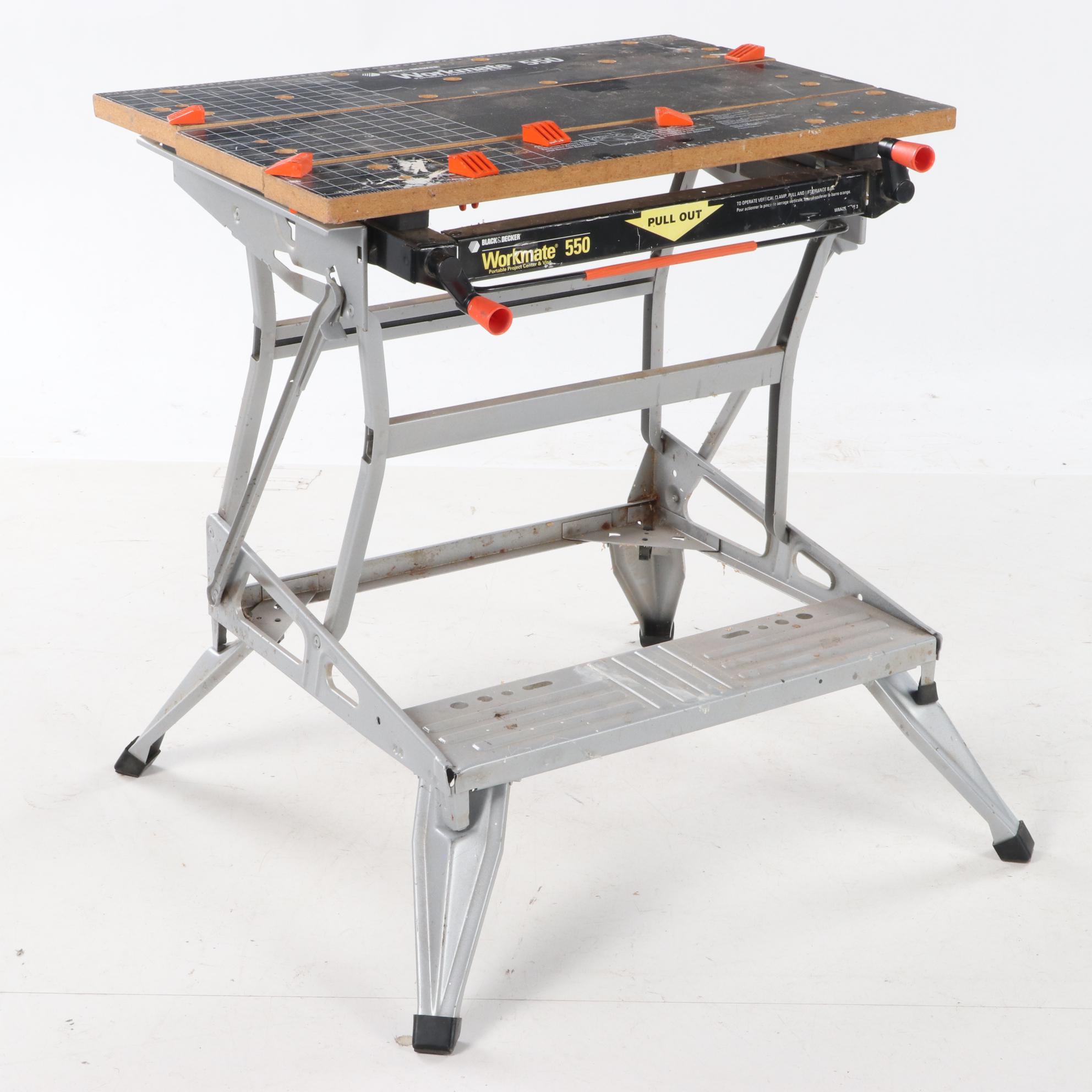 Black & Decker Workmate 550 Portable Project Center with Vise