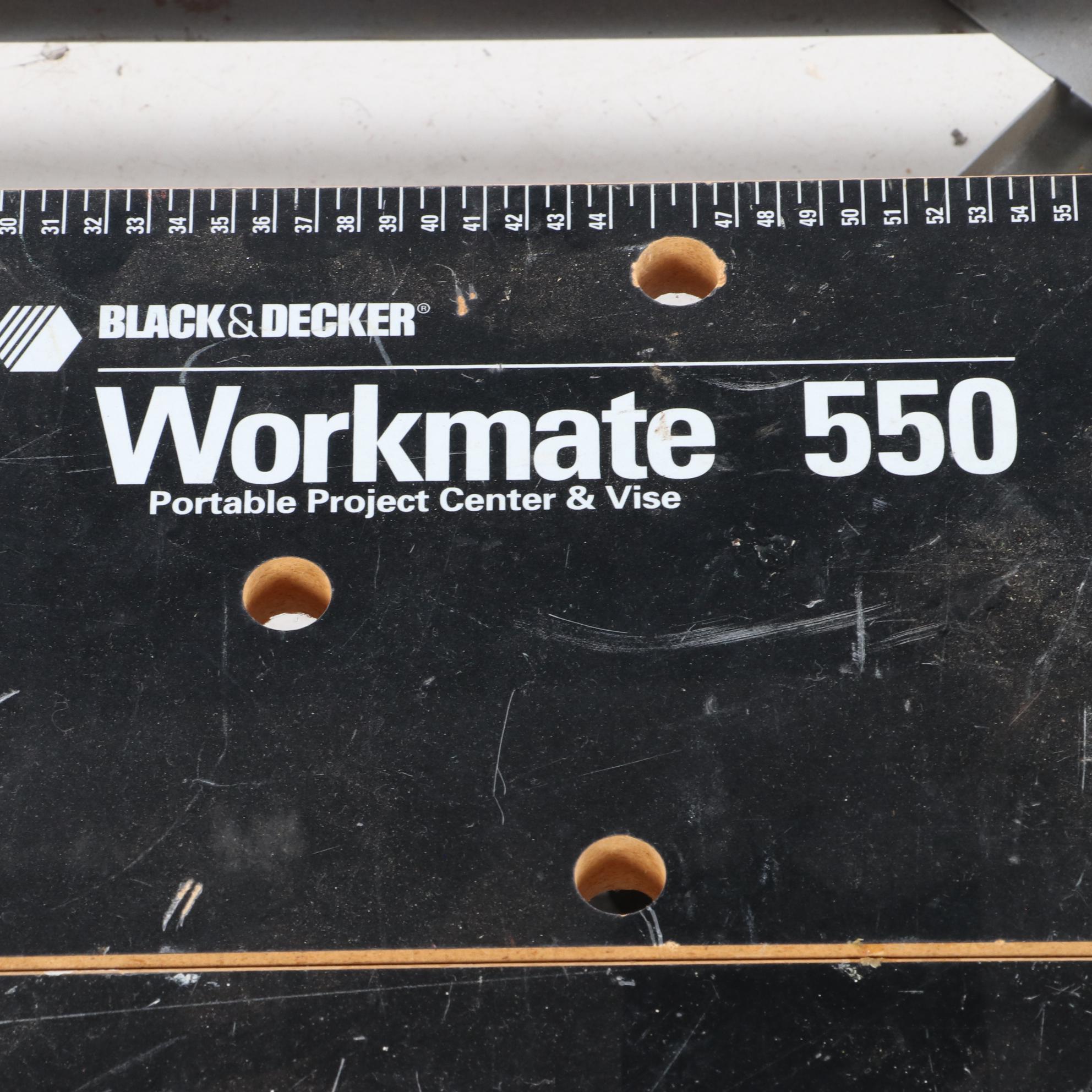 Black & Decker Workmate 550 Portable Project Center with Vise