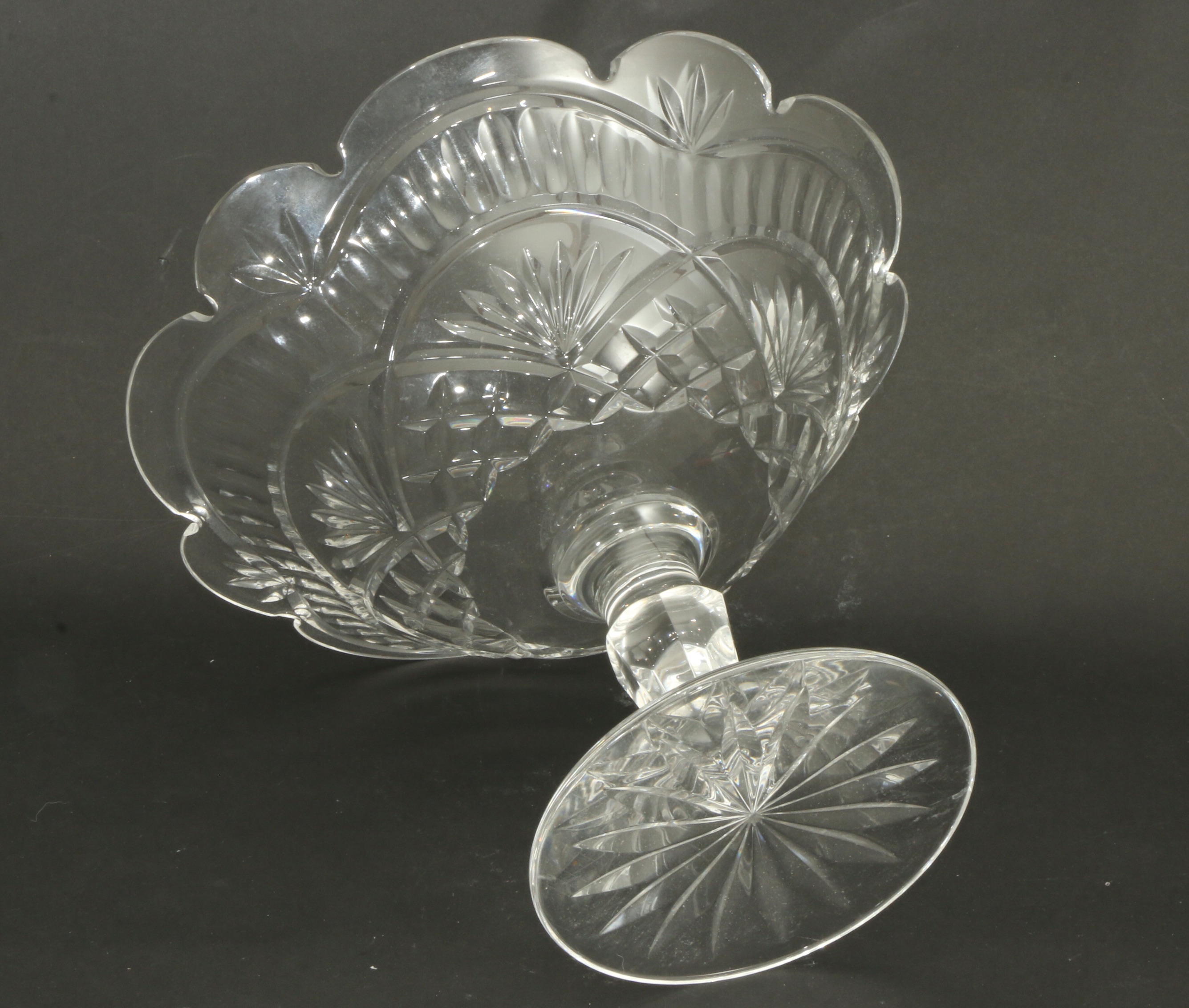 Large Waterford Crystal Artisan Collection Compote
