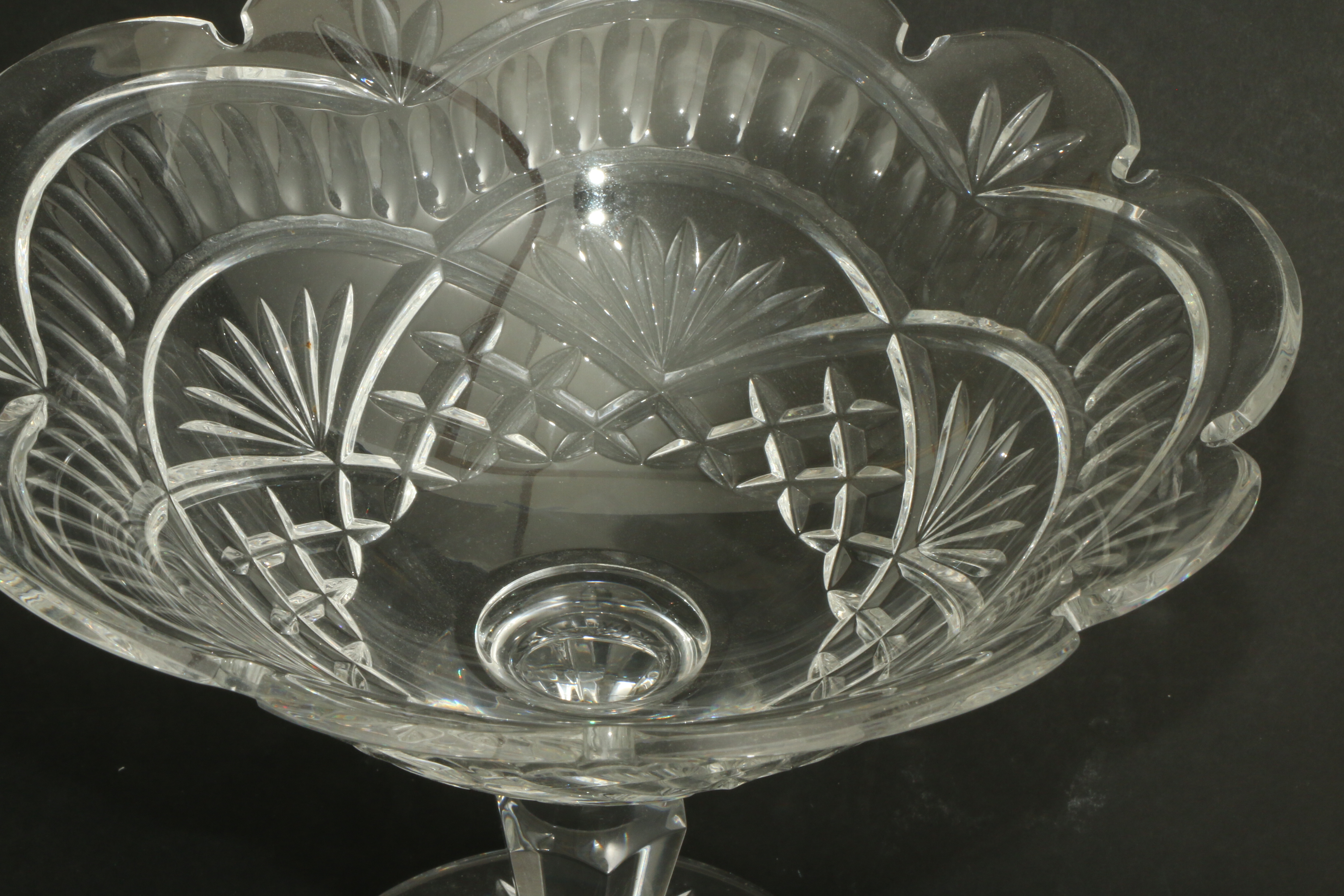 Large Waterford Crystal Artisan Collection Compote