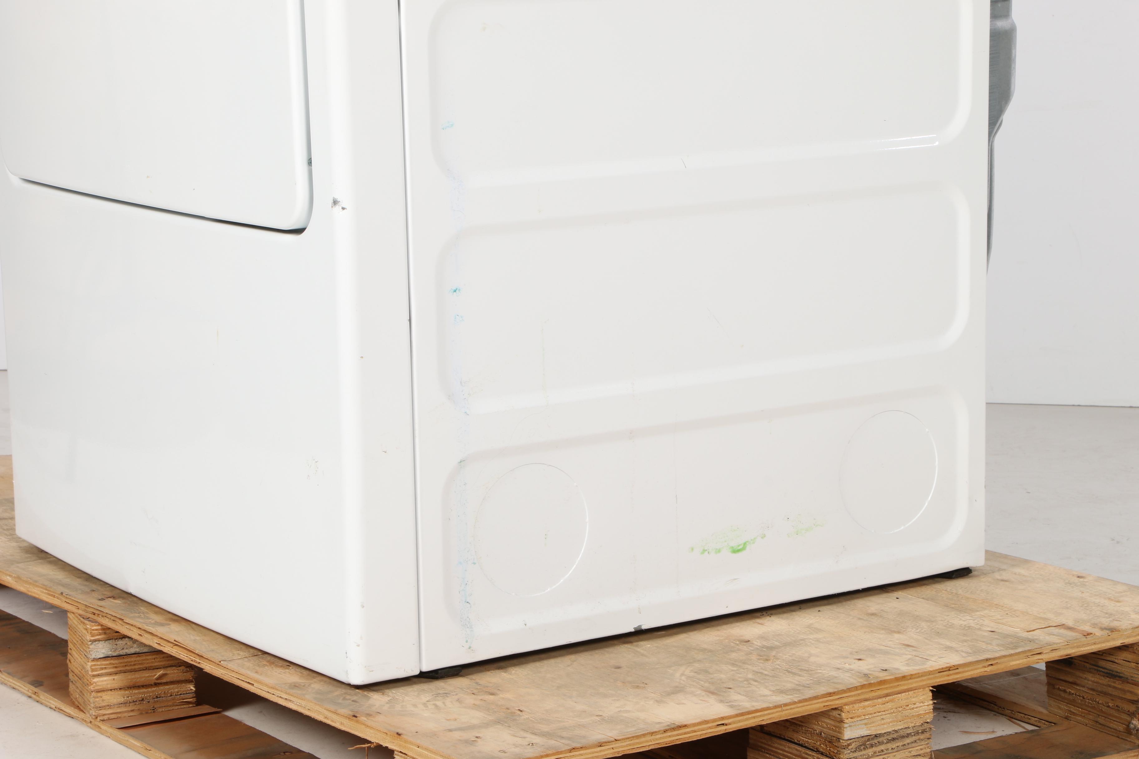 GE White 7.2 Cu. Ft. 3-Cycle Electric Dryer