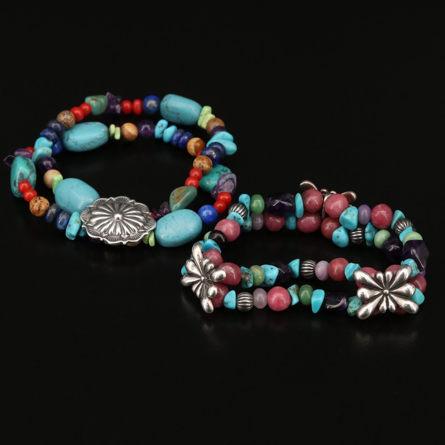 Southwestern Gemstone Bracelets Featuring Carolyn Pollack for Relios
