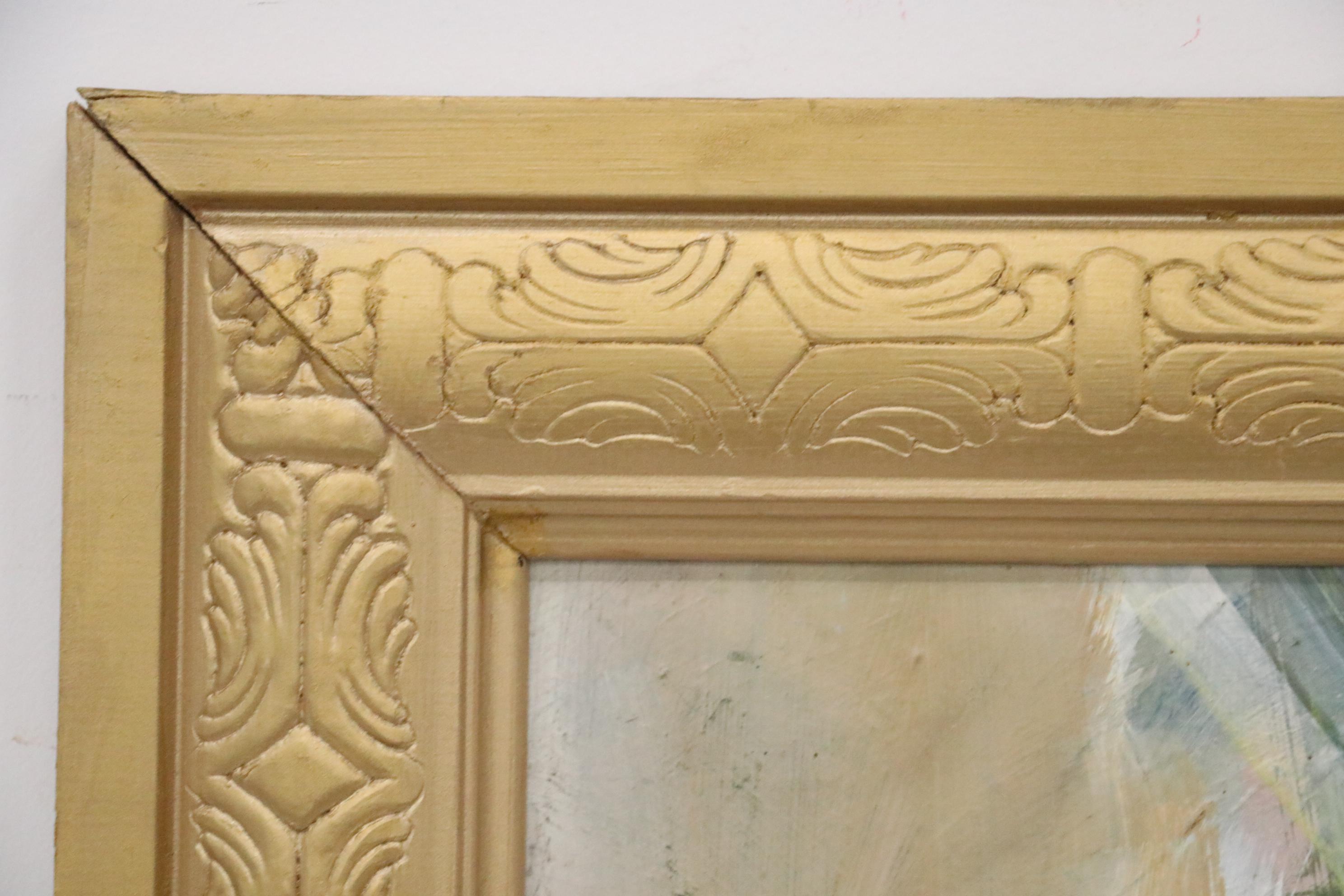 Sueo Serisawa Abstract Oil Painting, circa 1953