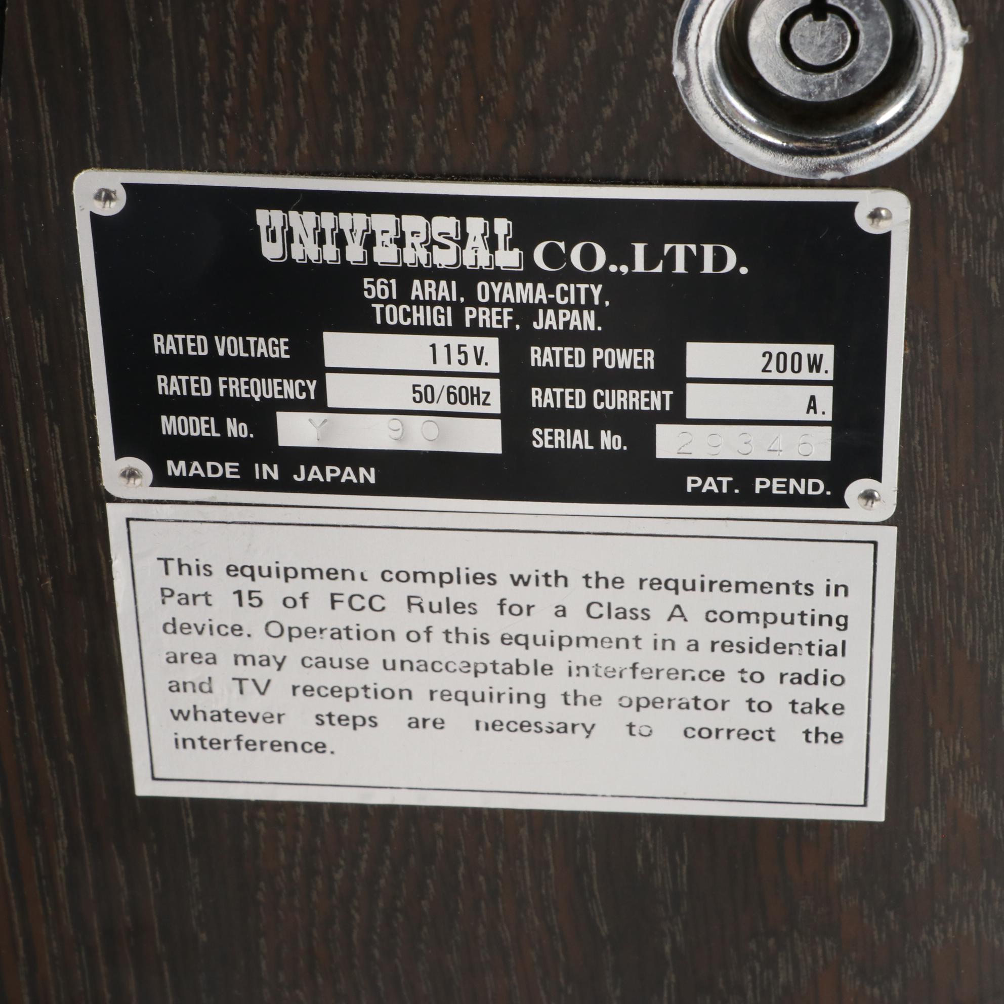 Midas Touch Electric Coin-Operated Table Top Slot Machine