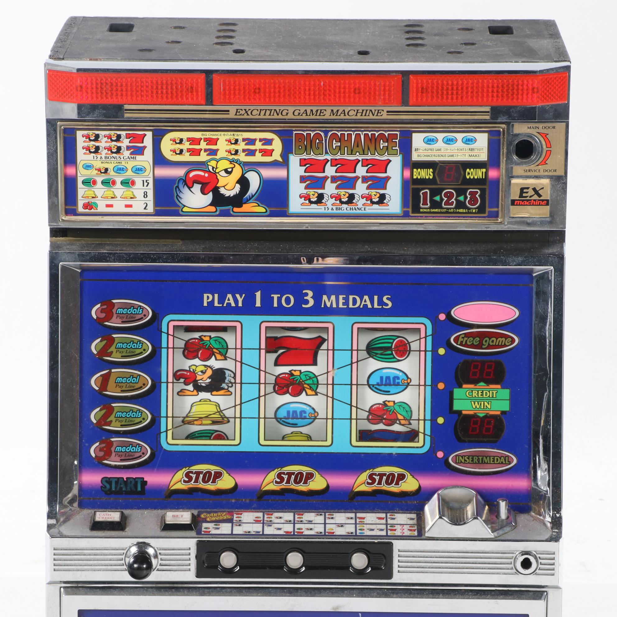 "Cranky Condor" Electric Coin Operated Table Top Slot Machine