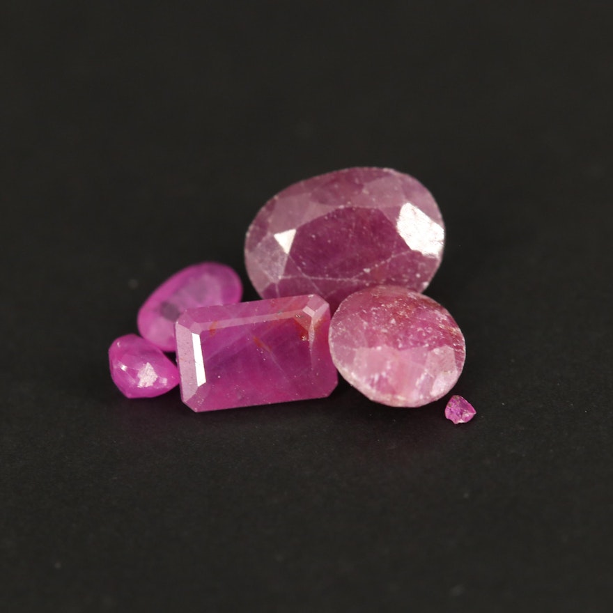 Loose 3.56 CTW Faceted Rubies