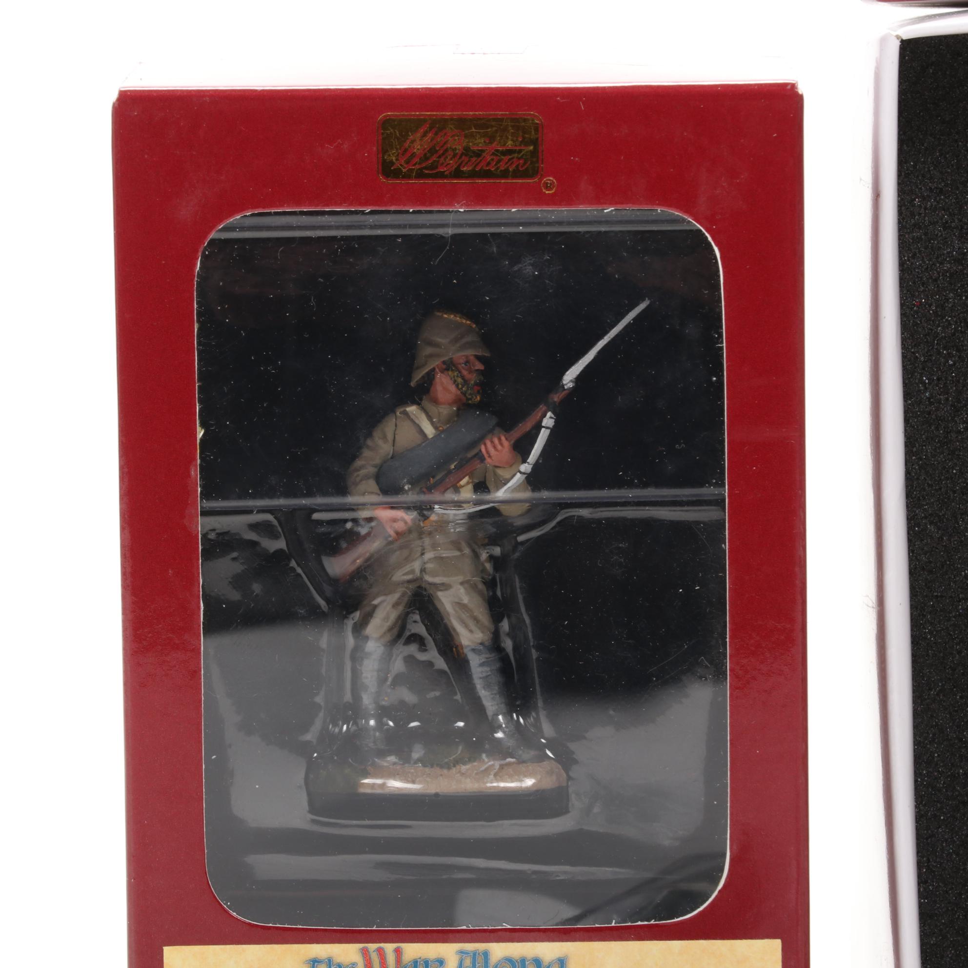 W. Britain Hand-Painted "War Along the Nile" Figurines