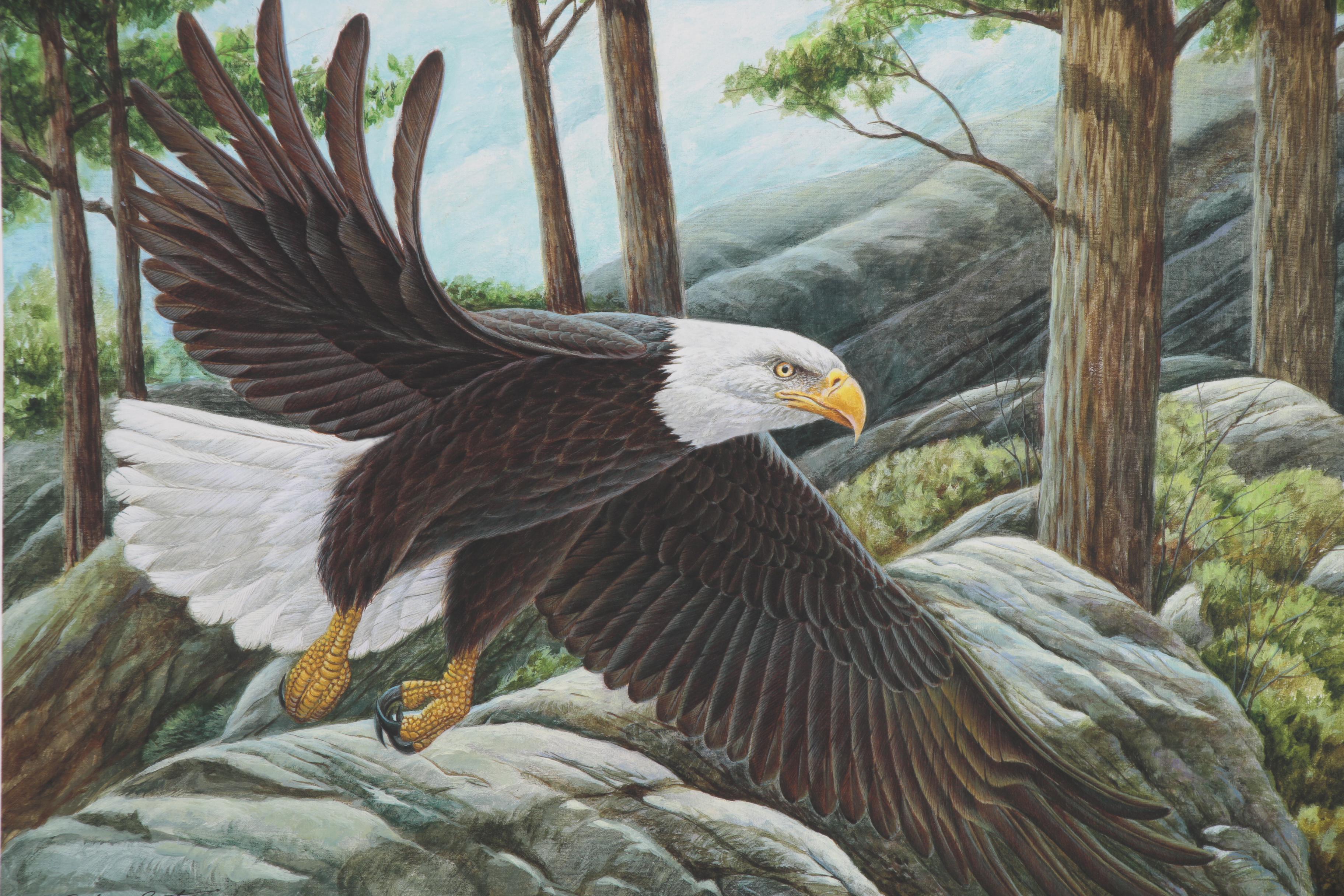 John A. Ruthven Giclée "Victory Flight," 2006