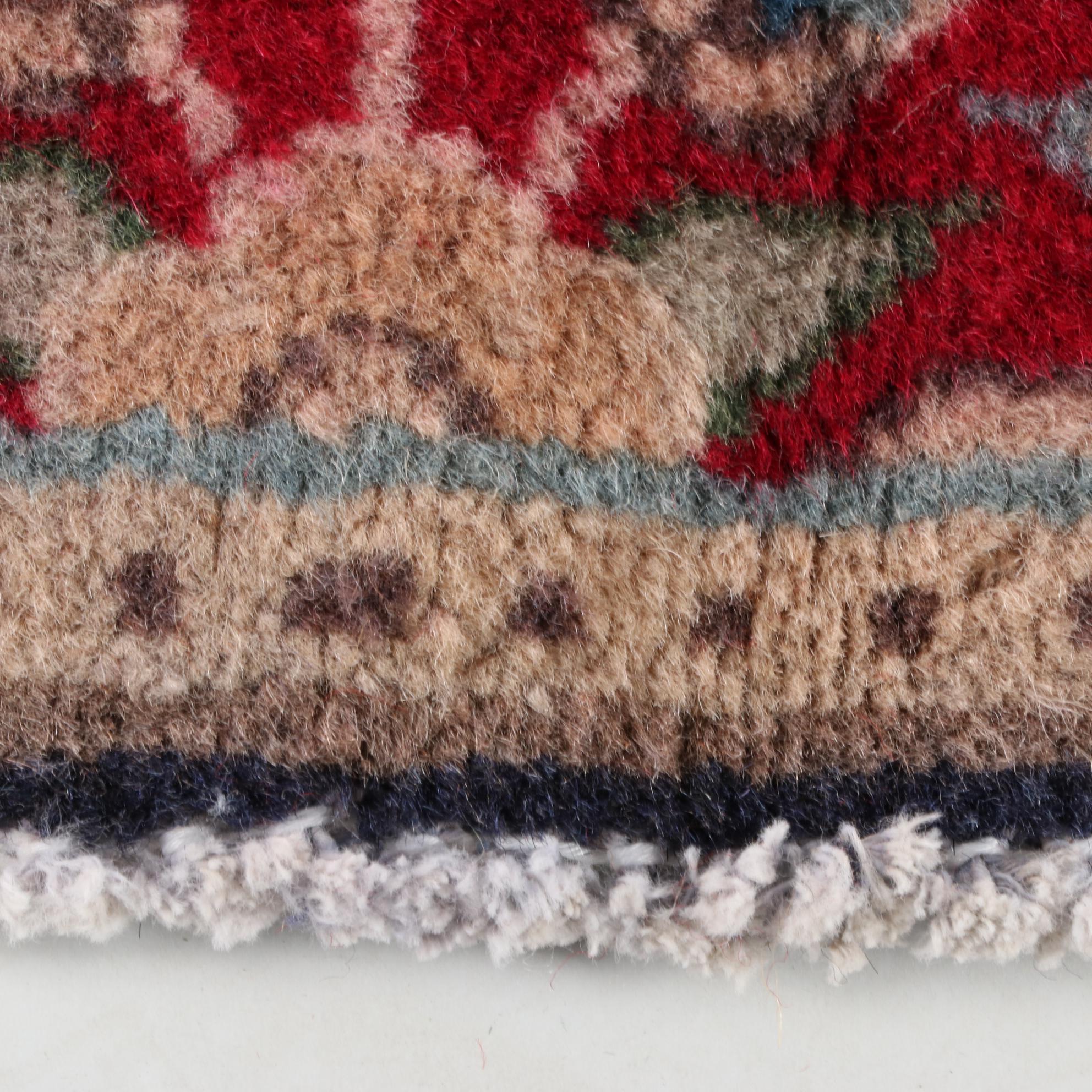 2'11 x 4'11 Hand-Knotted Persian Tabriz "Tree of Life" Wool Rug