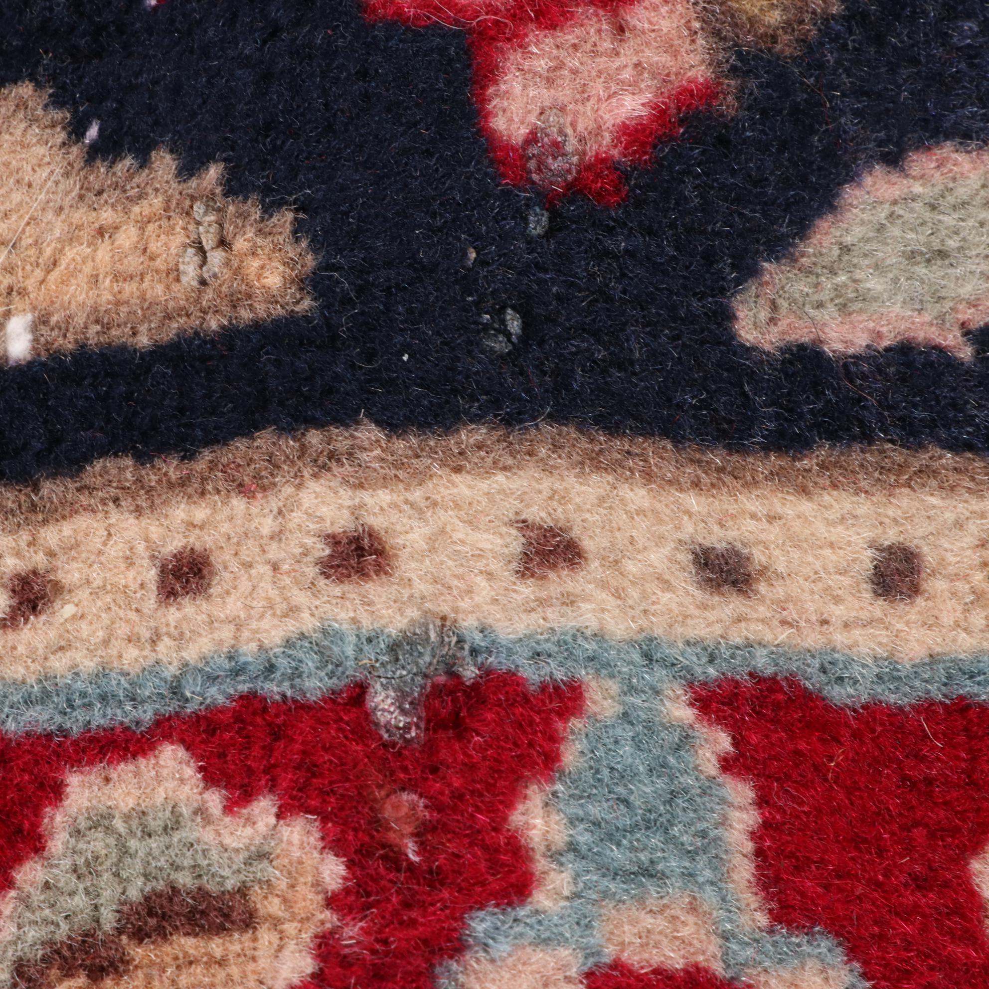 2'11 x 4'11 Hand-Knotted Persian Tabriz "Tree of Life" Wool Rug