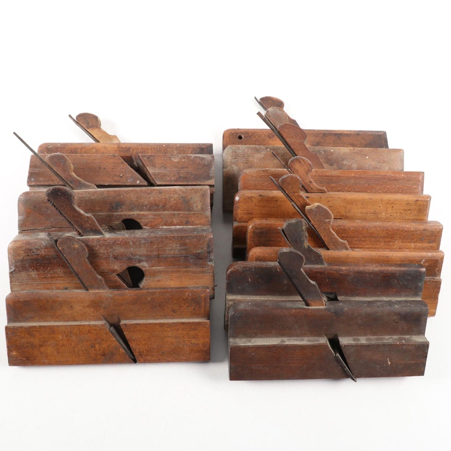 Bench Made Wood Block Planes, 19th and Early 20th Century