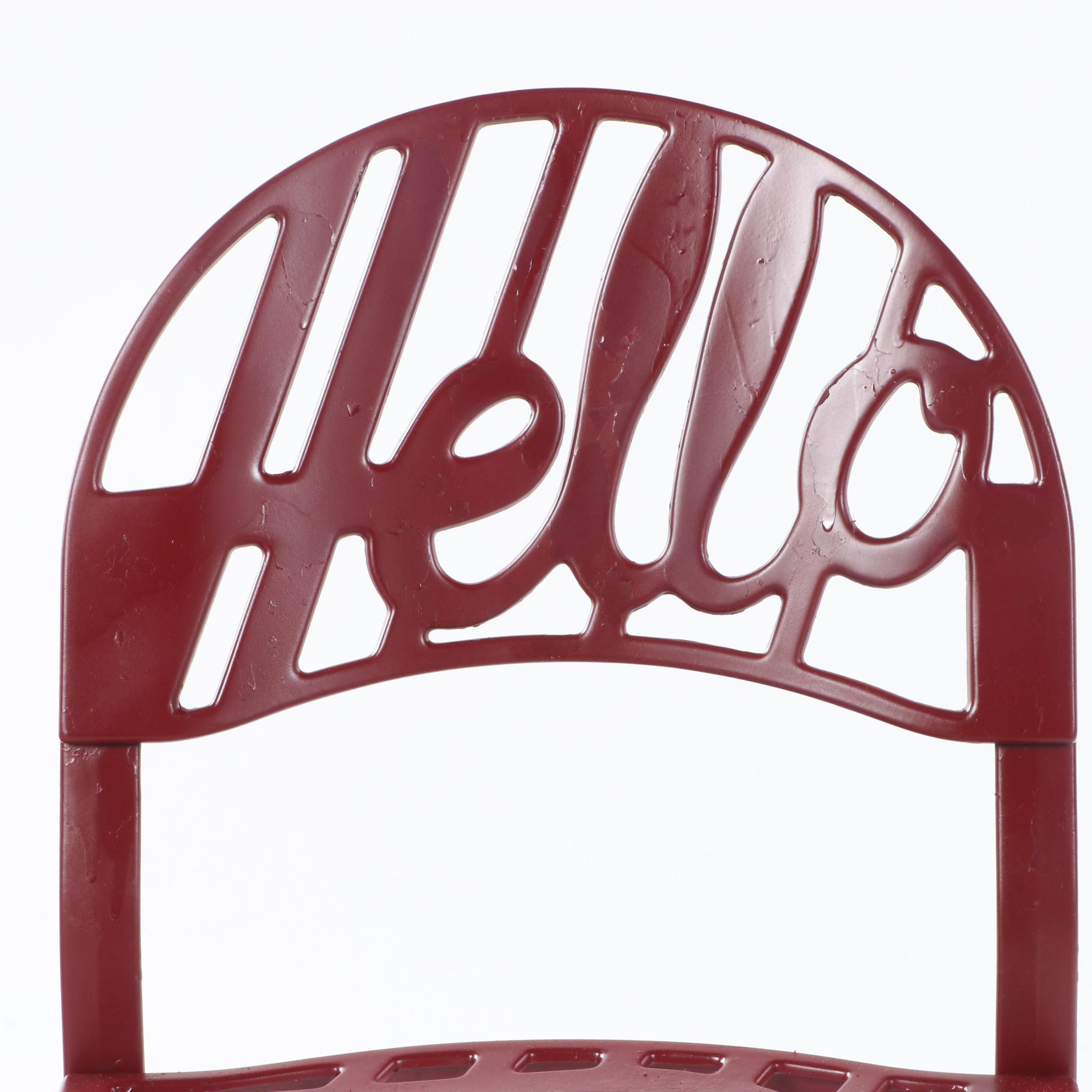 Set of Five Jeremy Harvey for Artifort "Hello There" Dining Chairs, circa 1970