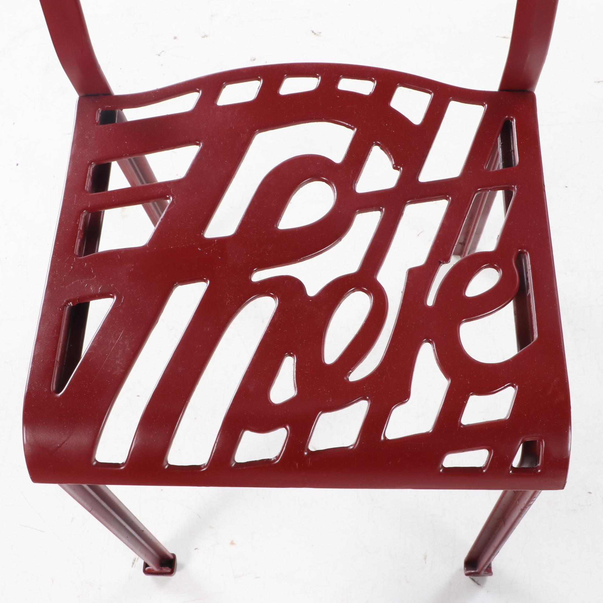 Set of Five Jeremy Harvey for Artifort "Hello There" Dining Chairs, circa 1970