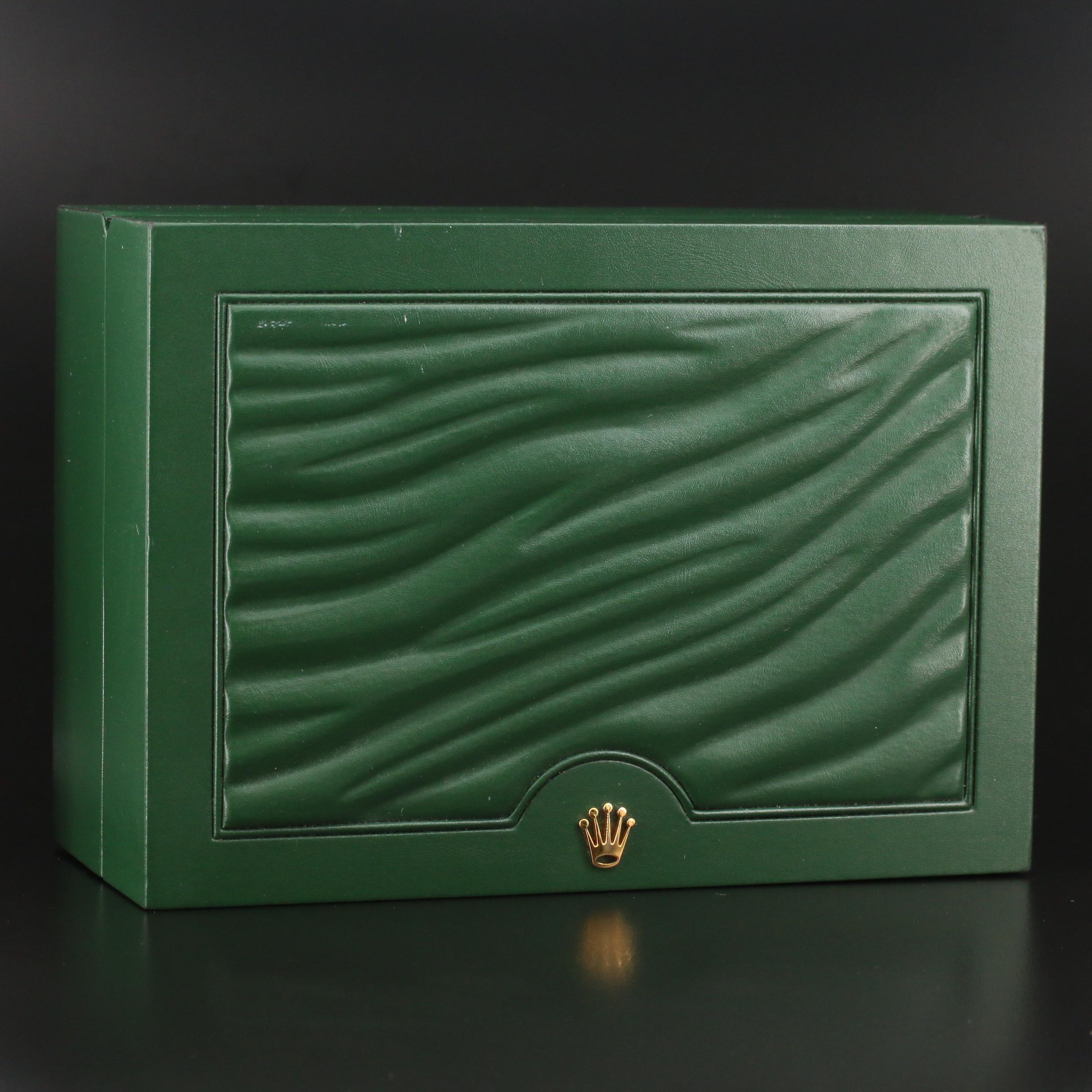 Rolex Green Vinyl Watch Case